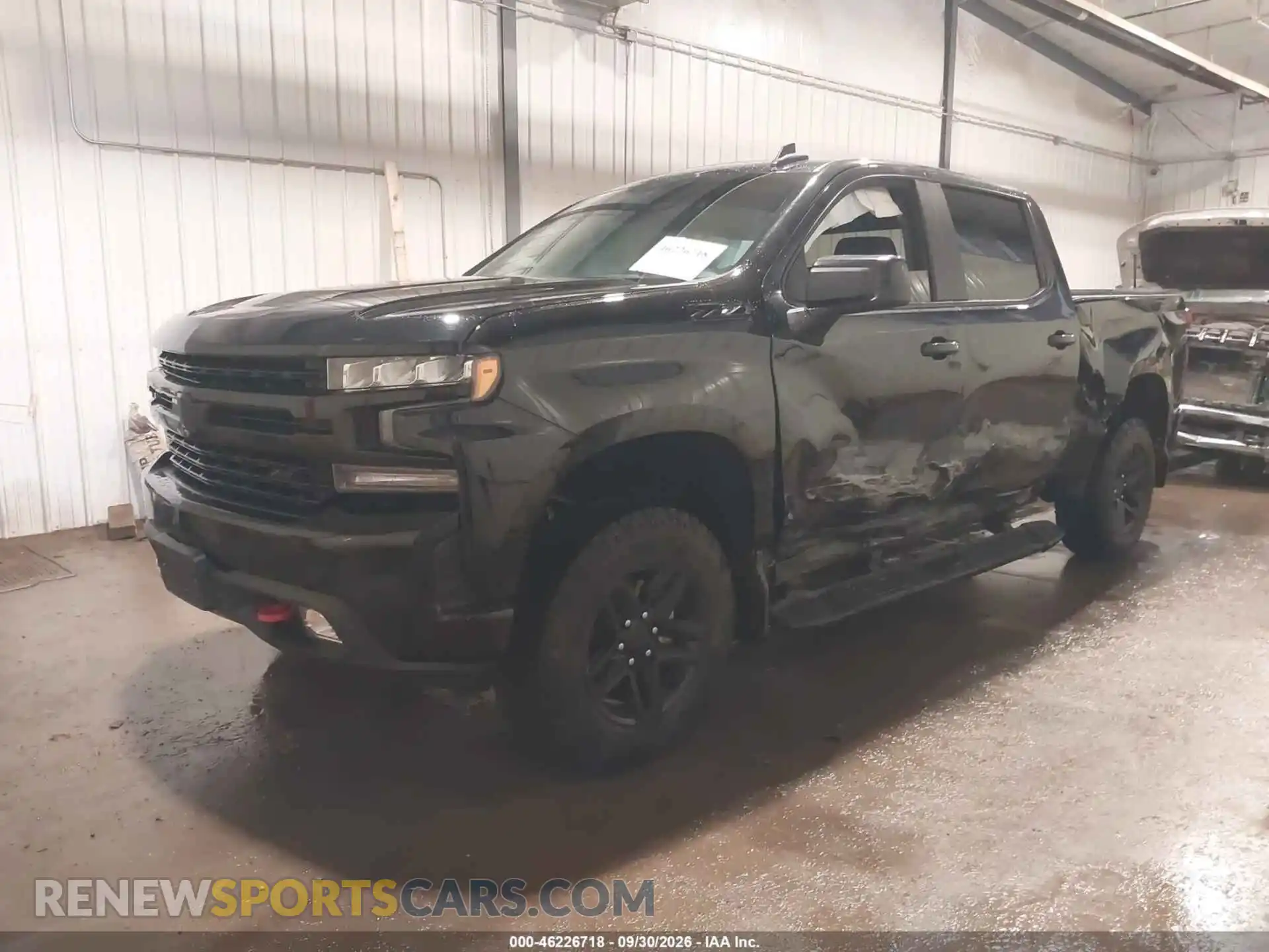 2 Photograph of a damaged car 1GCPYFED5MZ362560 CHEVROLET SILVERADO 1500 2021