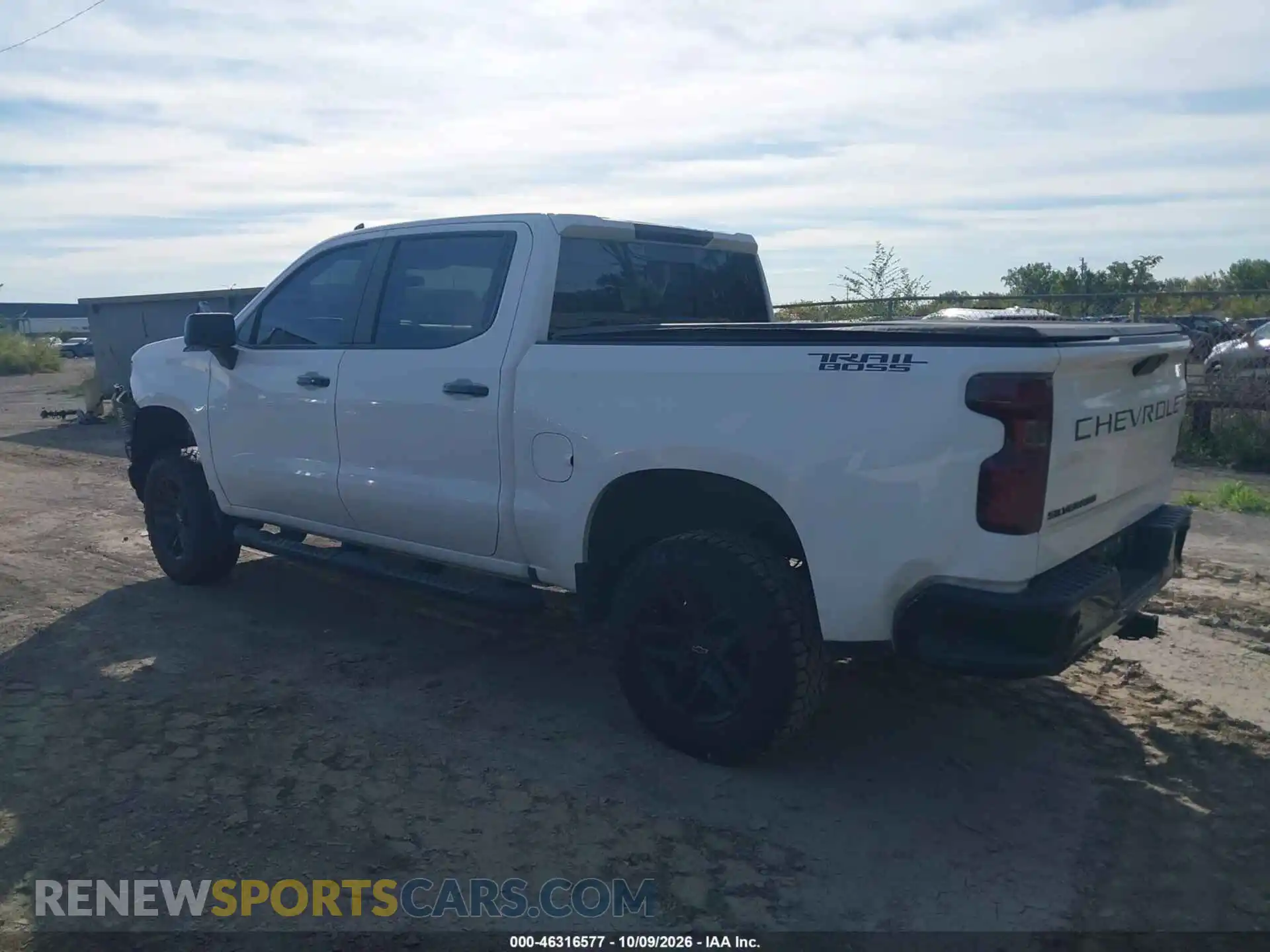3 Photograph of a damaged car 1GCPYFEDXMZ130424 CHEVROLET SILVERADO 1500 2021