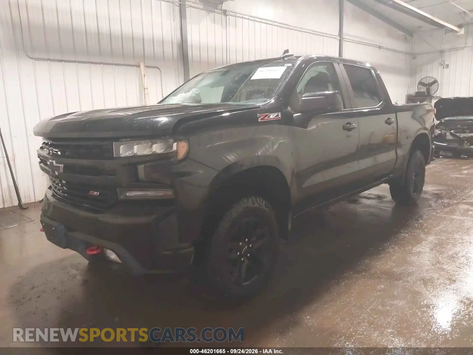 2 Photograph of a damaged car 1GCPYFEDXMZ349674 CHEVROLET SILVERADO 1500 2021