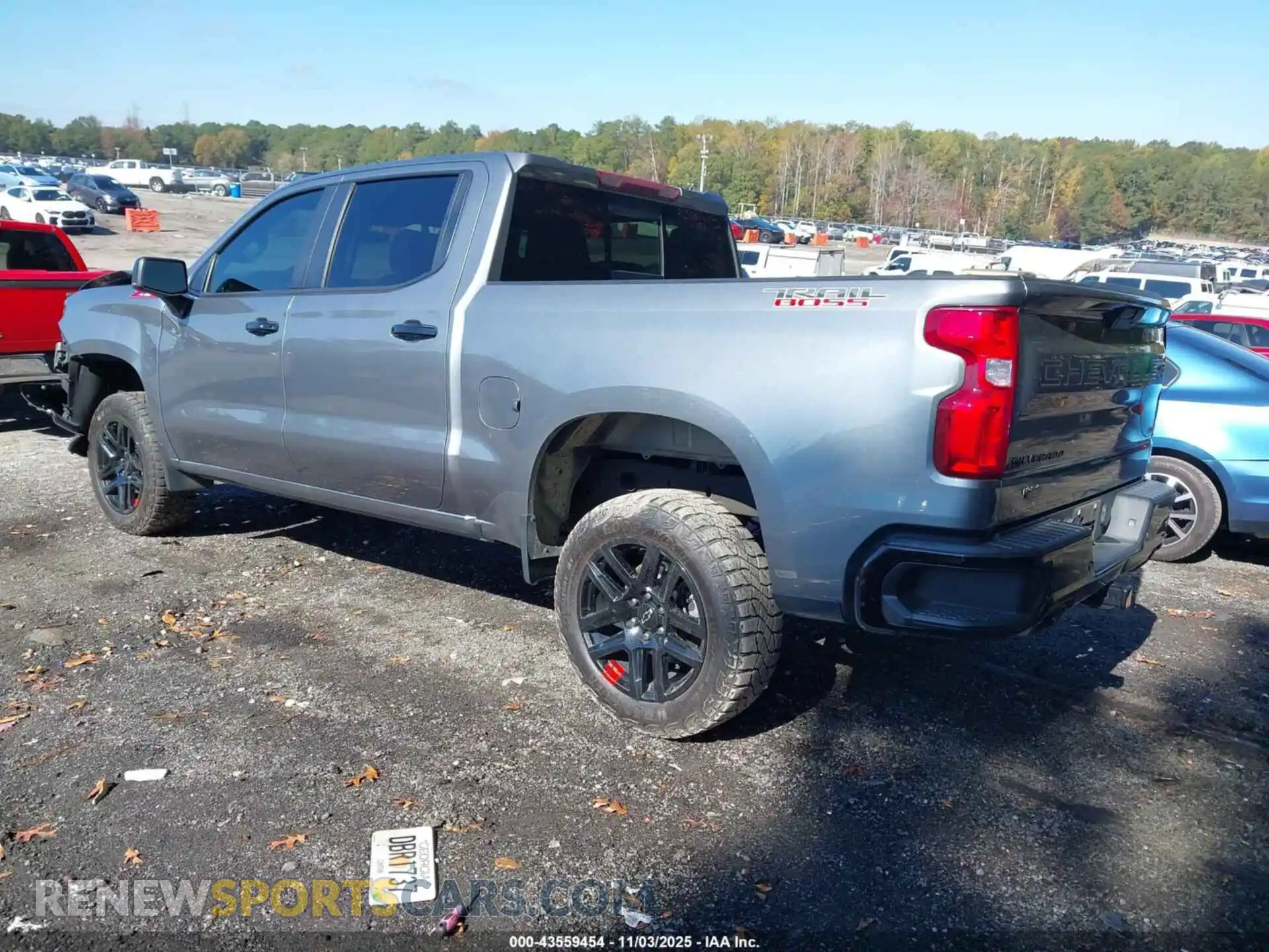 3 Photograph of a damaged car 1GCPYFEL4MZ260285 CHEVROLET SILVERADO 1500 2021