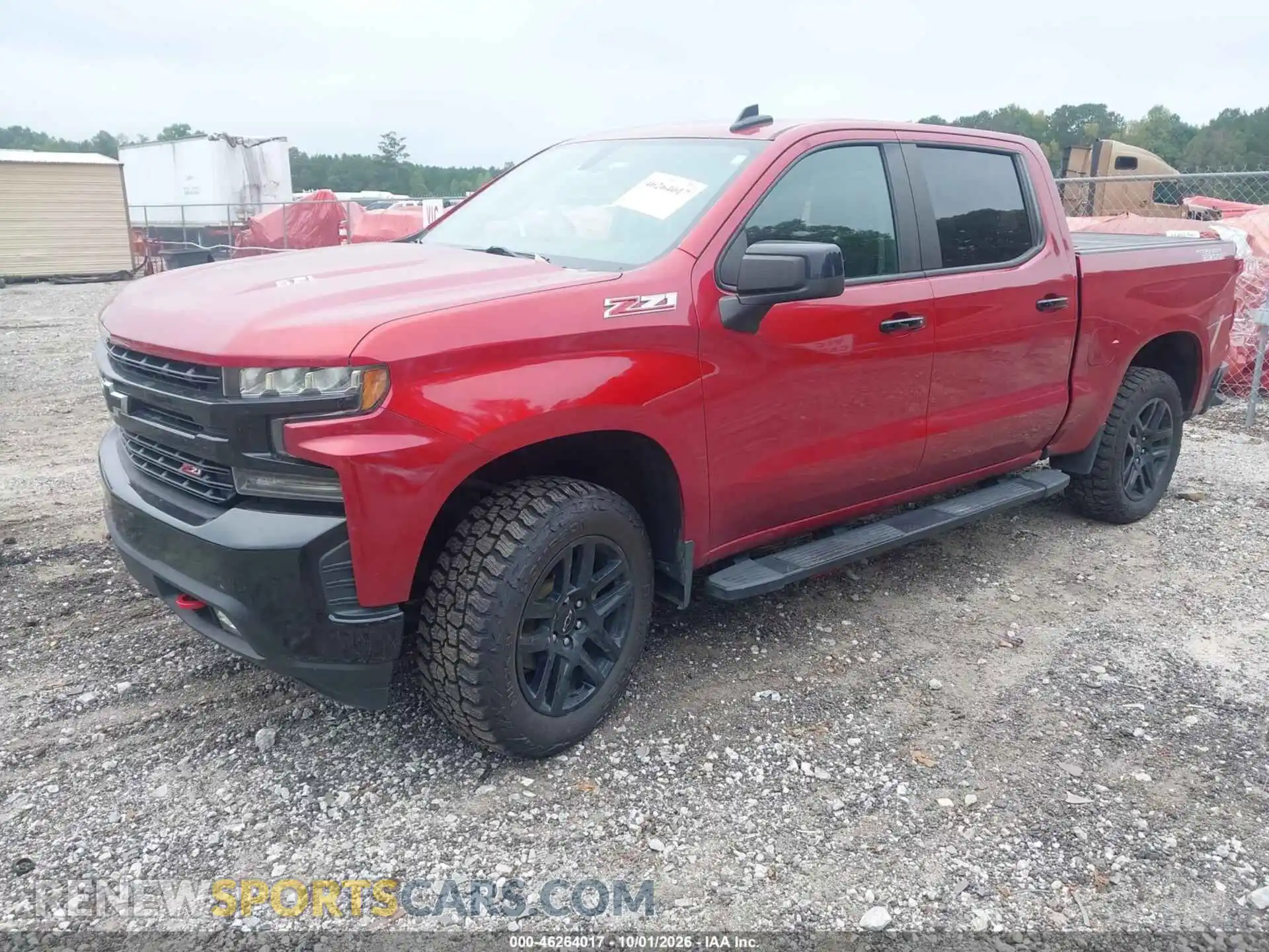 2 Photograph of a damaged car 1GCPYFEL9MZ428681 CHEVROLET SILVERADO 1500 2021