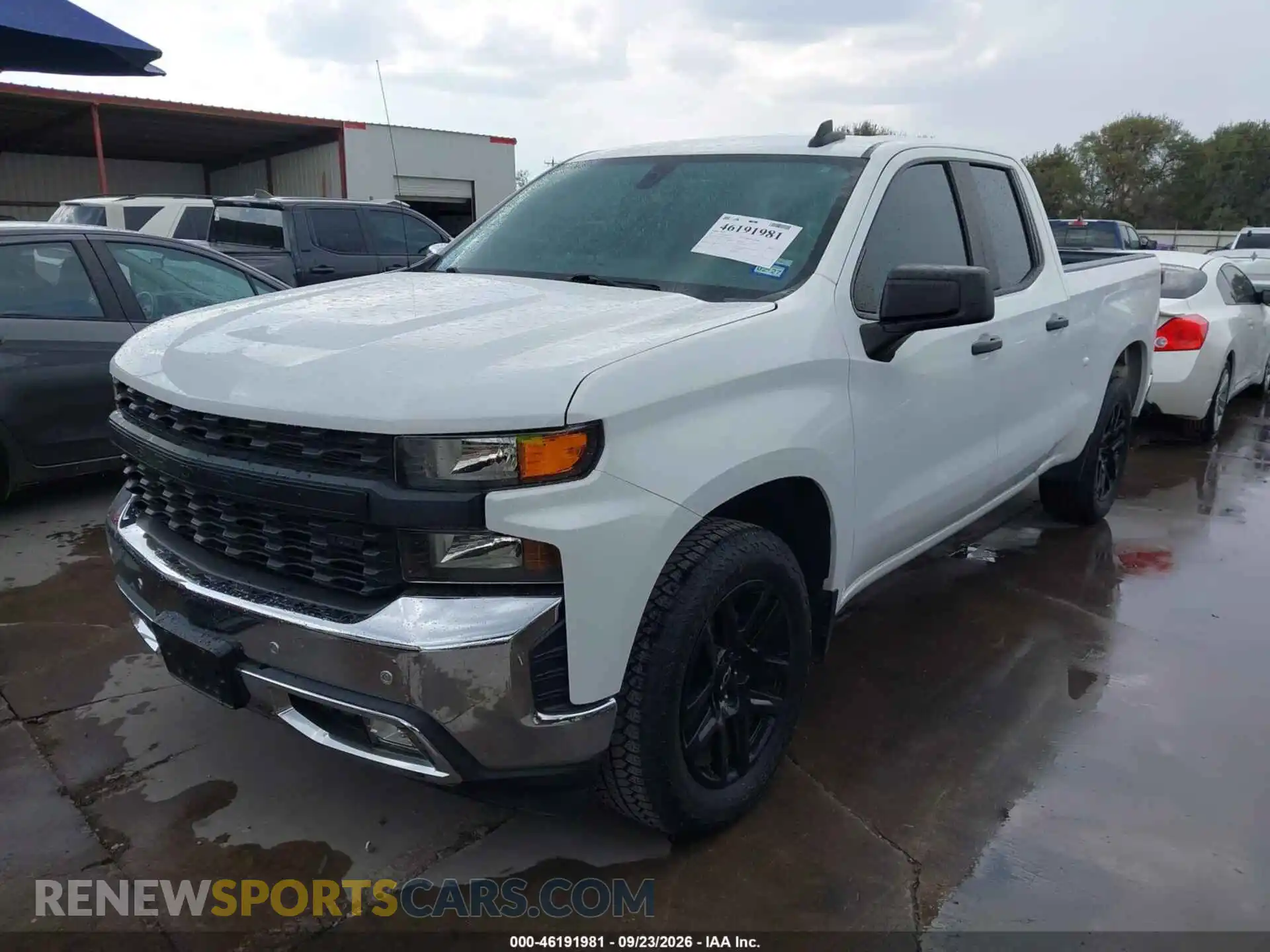 2 fotografías del automóvil dañado 1GCRWAEFXMZ347670 CHEVROLET SILVERADO 1500 2021