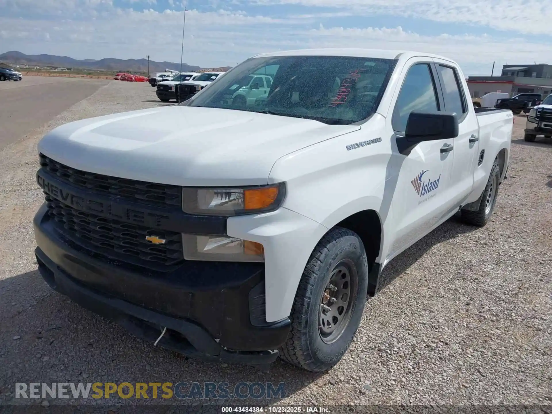 2 Photograph of a damaged car 1GCRYAEF2MZ354624 CHEVROLET SILVERADO 1500 2021