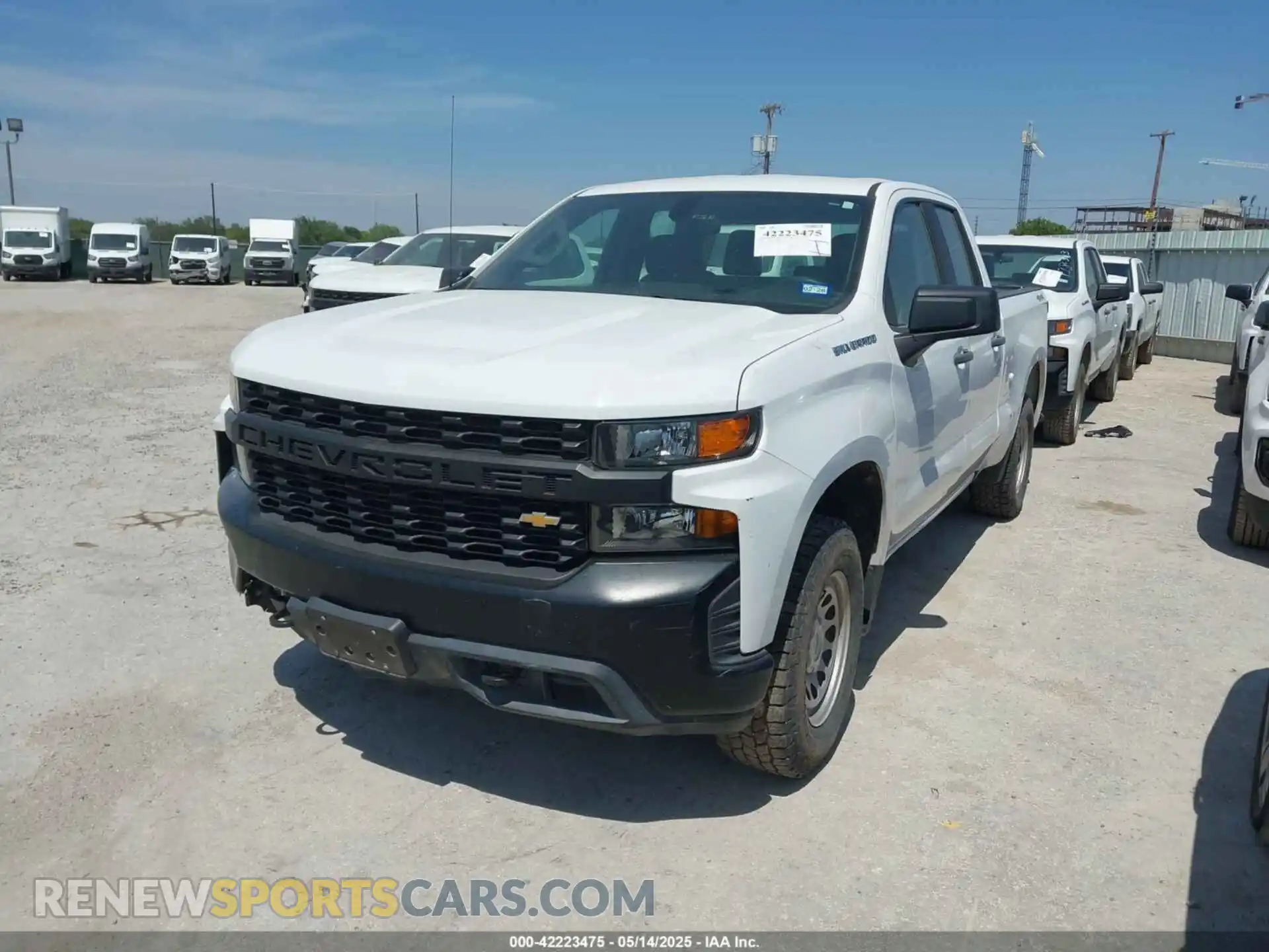 2 Фотография поврежденного автомобиля 1GCRYAEF9MZ212450 CHEVROLET SILVERADO 1500 2021