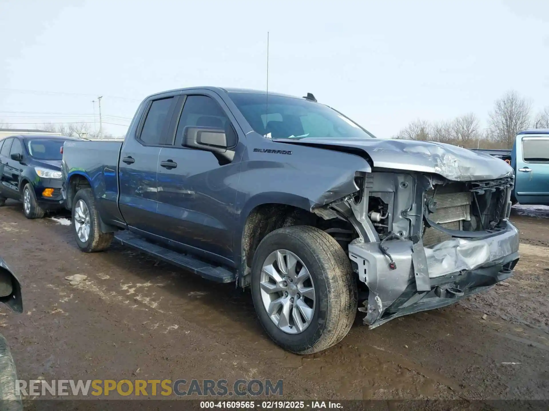 1 Фотография поврежденного автомобиля 1GCRYBEF8MZ113267 CHEVROLET SILVERADO 1500 2021