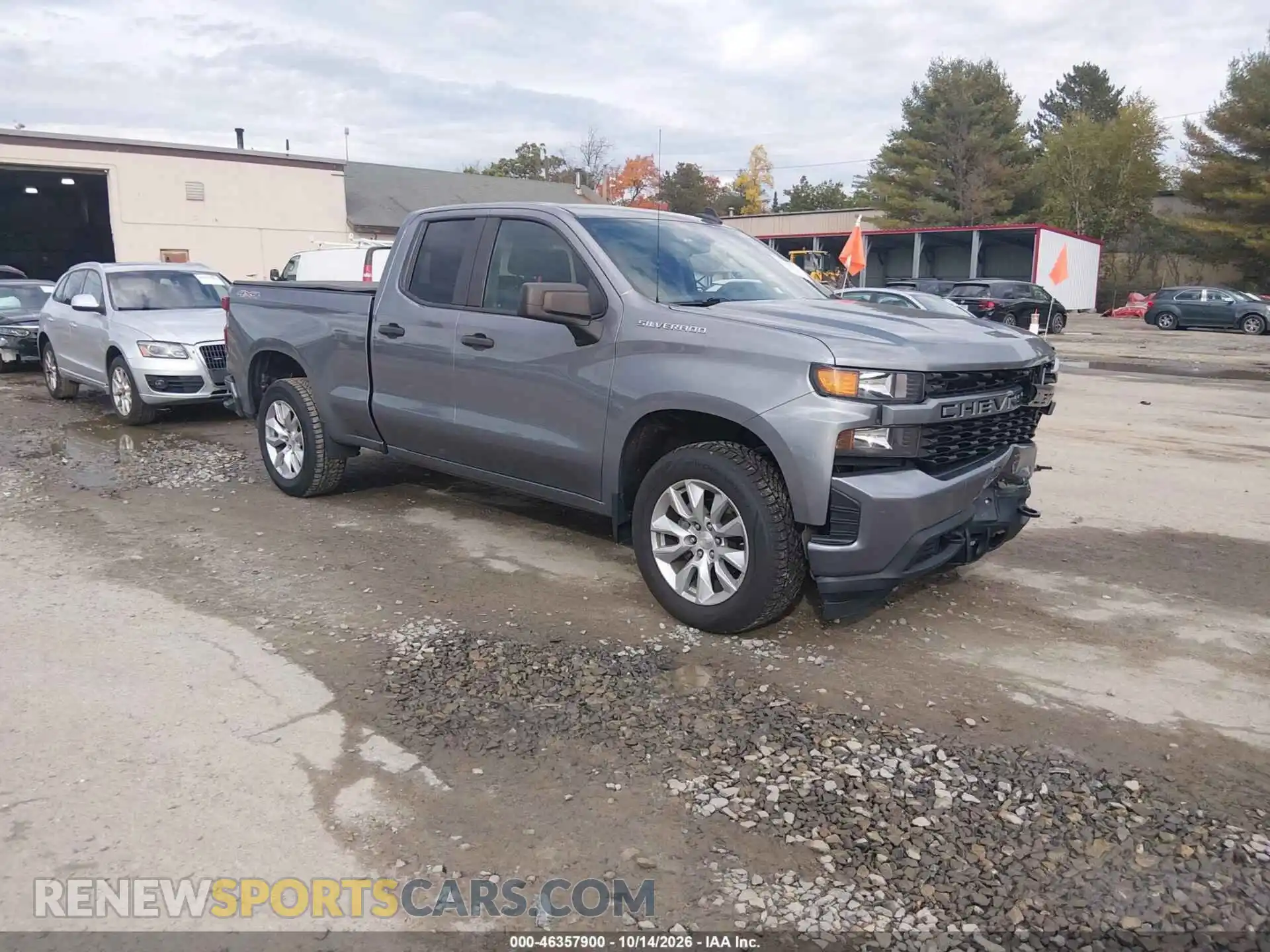 1 fotografías del automóvil dañado 1GCRYBEK4MZ328366 CHEVROLET SILVERADO 1500 2021