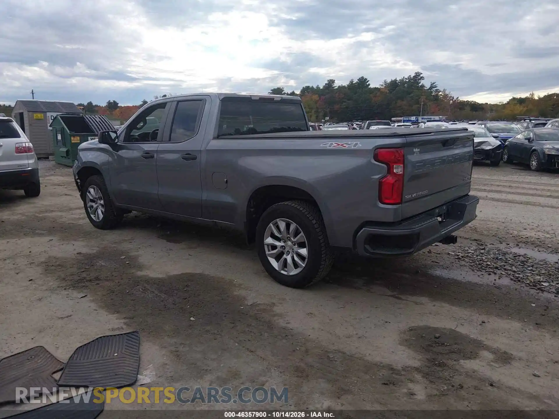 3 fotografías del automóvil dañado 1GCRYBEK4MZ328366 CHEVROLET SILVERADO 1500 2021