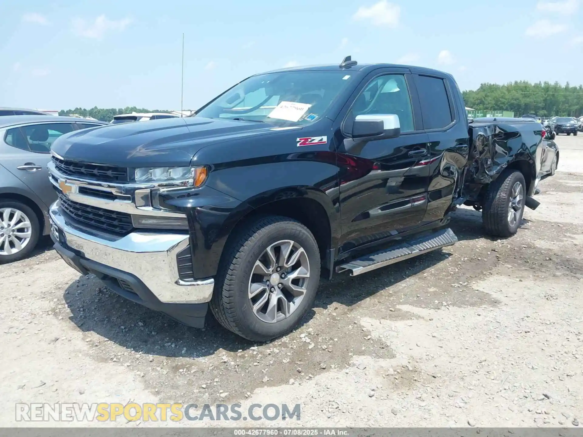 2 Фотография поврежденного автомобиля 1GCRYDED9MZ129309 CHEVROLET SILVERADO 1500 2021