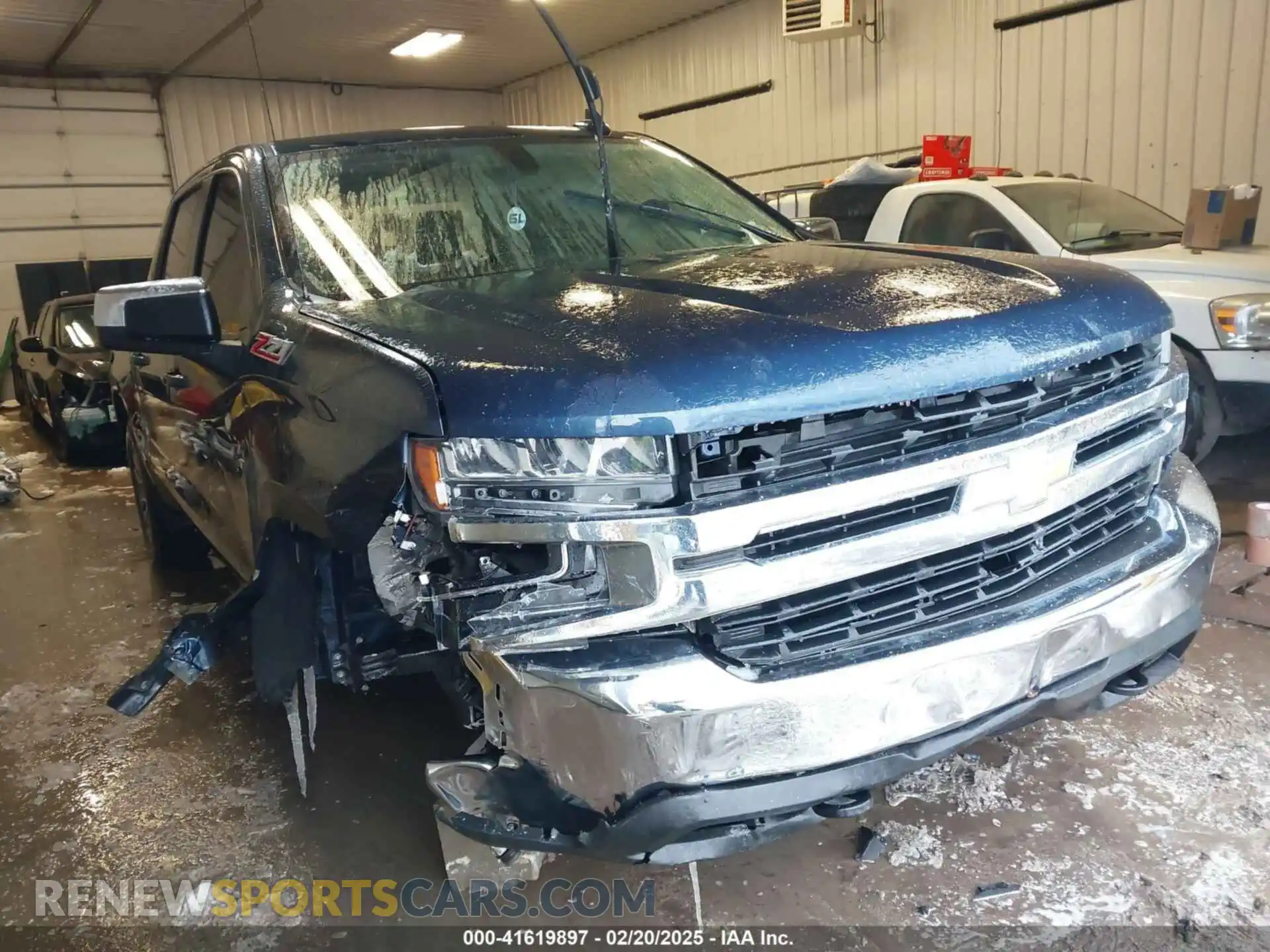 1 Photograph of a damaged car 1GCUYDED2MZ391697 CHEVROLET SILVERADO 1500 2021