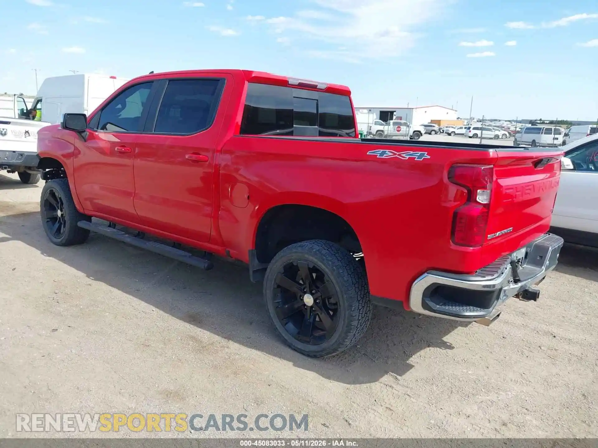 3 Photograph of a damaged car 1GCUYDED3MZ220649 CHEVROLET SILVERADO 1500 2021