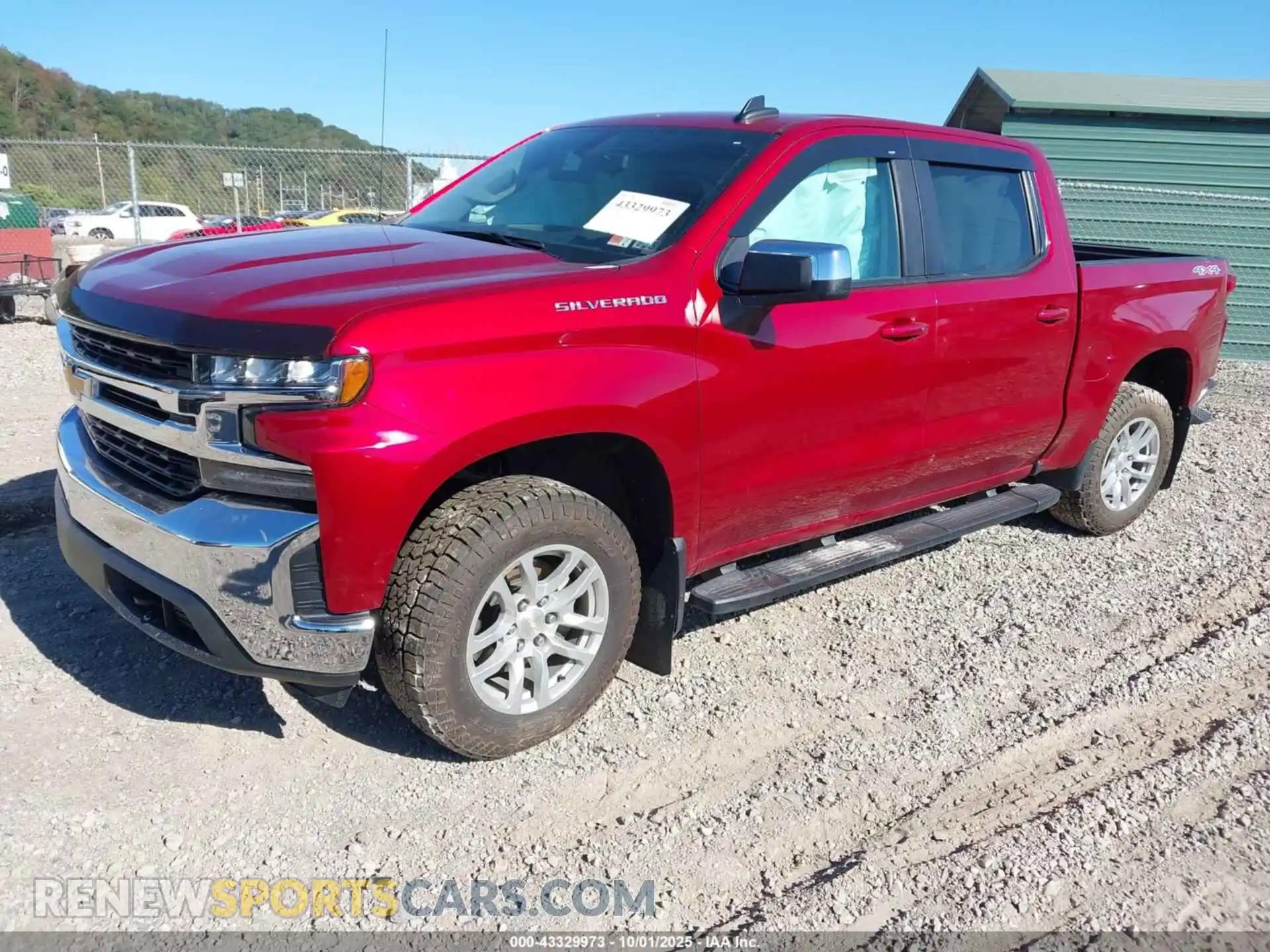 2 Photograph of a damaged car 1GCUYDED3MZ395046 CHEVROLET SILVERADO 1500 2021