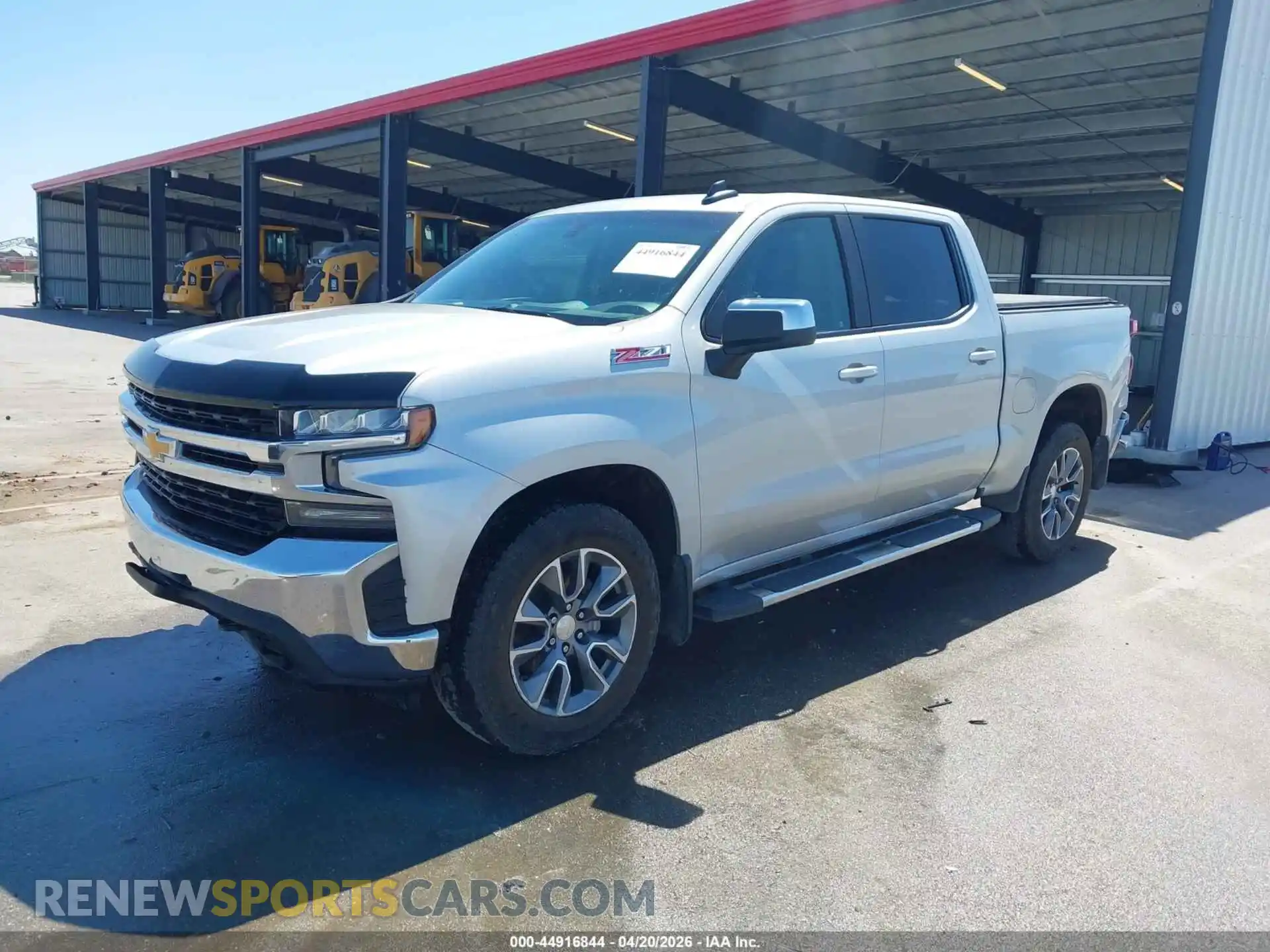 2 Photograph of a damaged car 1GCUYDED8MZ181279 CHEVROLET SILVERADO 1500 2021