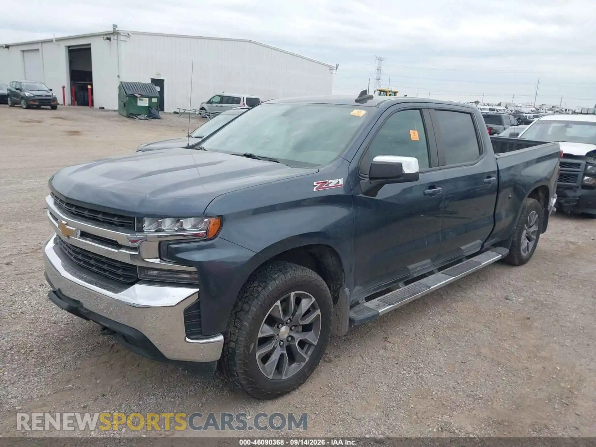 2 Photograph of a damaged car 1GCUYDED8MZ303087 CHEVROLET SILVERADO 1500 2021