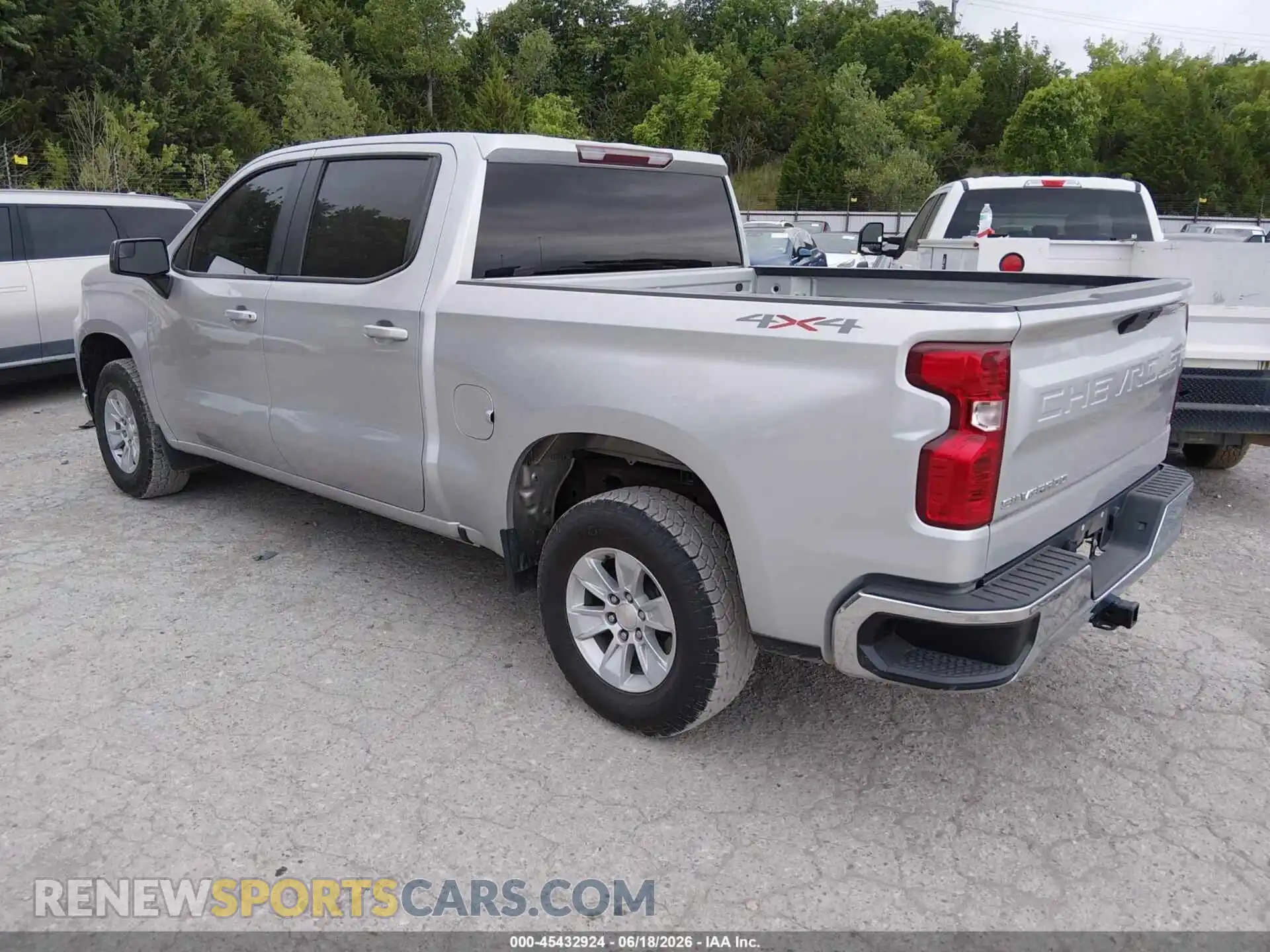 3 Photograph of a damaged car 1GCUYDEDXMZ344126 CHEVROLET SILVERADO 1500 2021