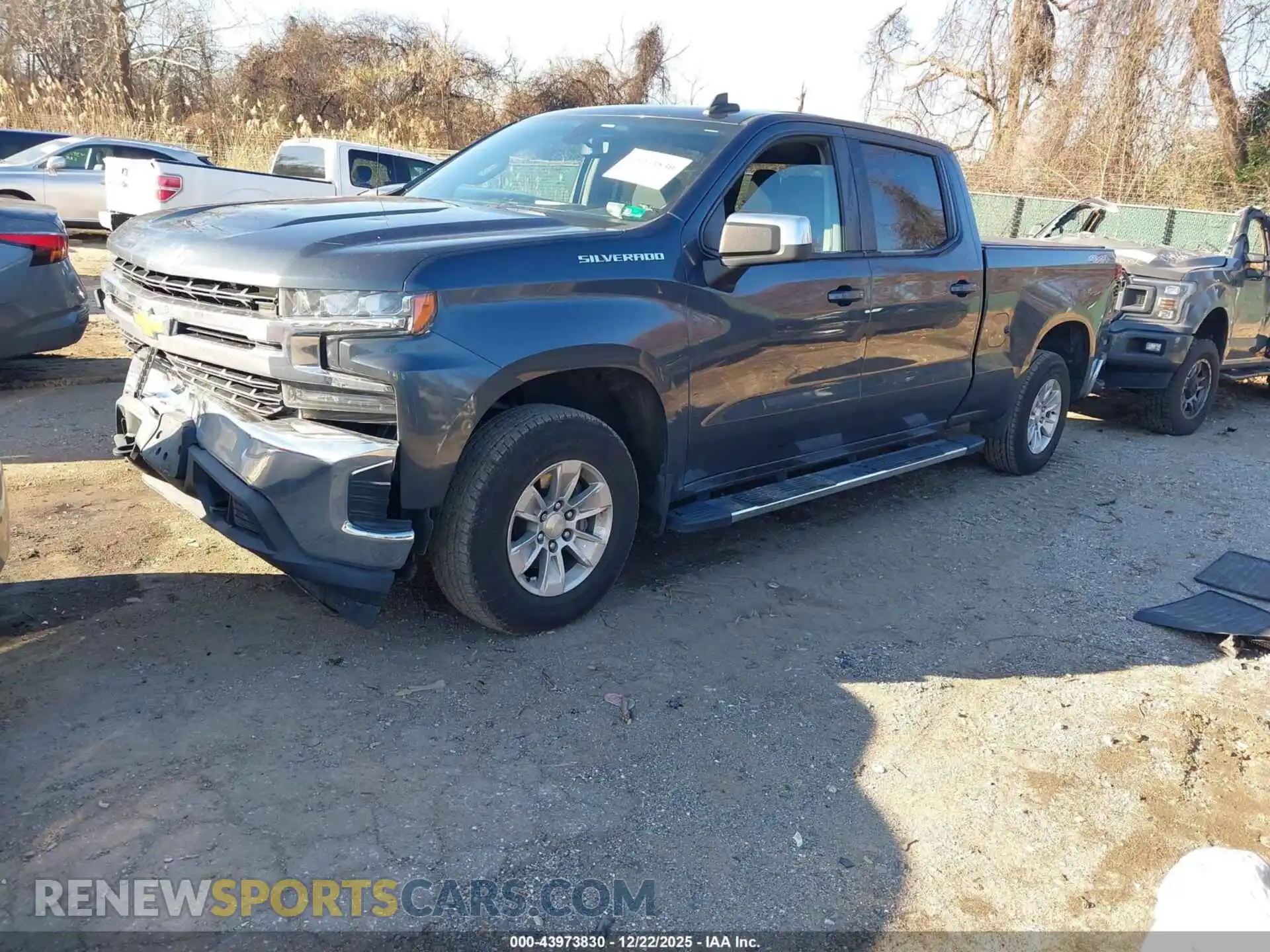 2 Фотография поврежденного автомобиля 1GCUYDEDXMZ380205 CHEVROLET SILVERADO 1500 2021