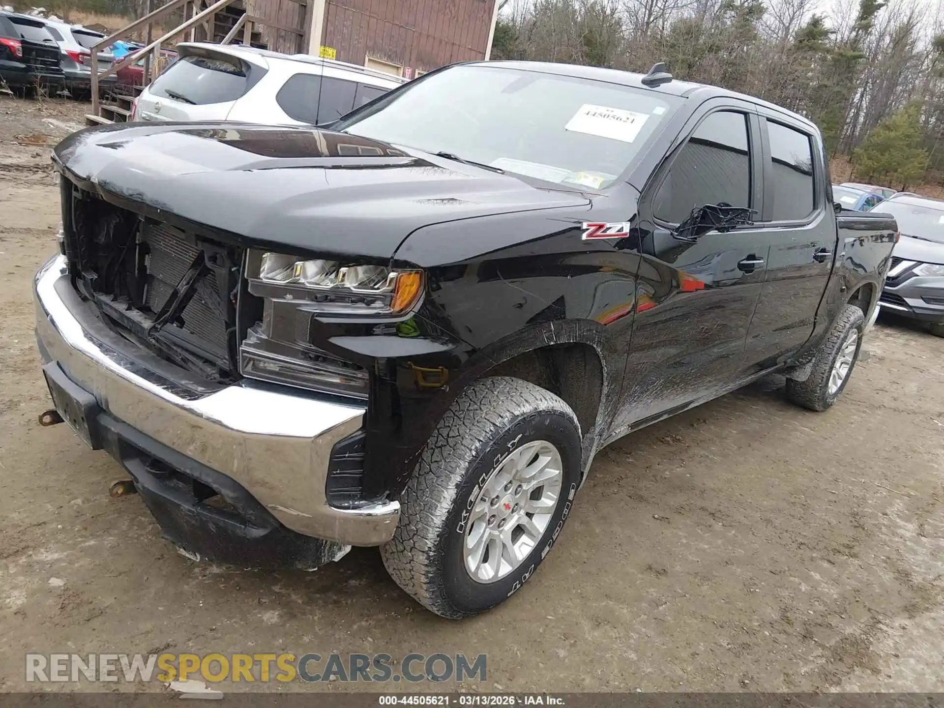 2 Photograph of a damaged car 1GCUYDEDXMZ404115 CHEVROLET SILVERADO 1500 2021