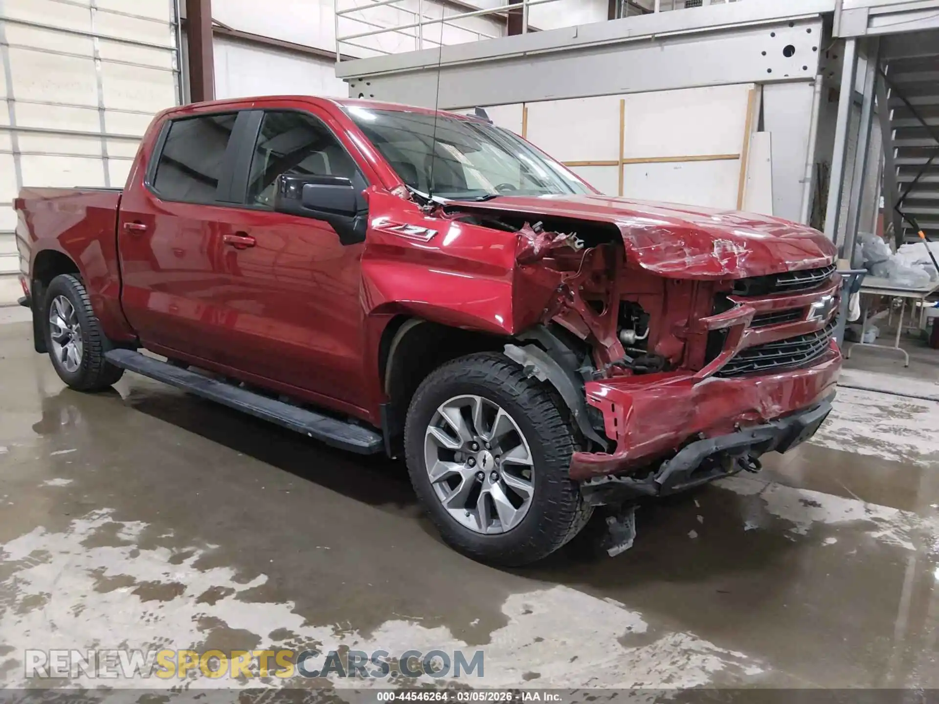 1 Photograph of a damaged car 1GCUYEED2MZ161020 CHEVROLET SILVERADO 1500 2021
