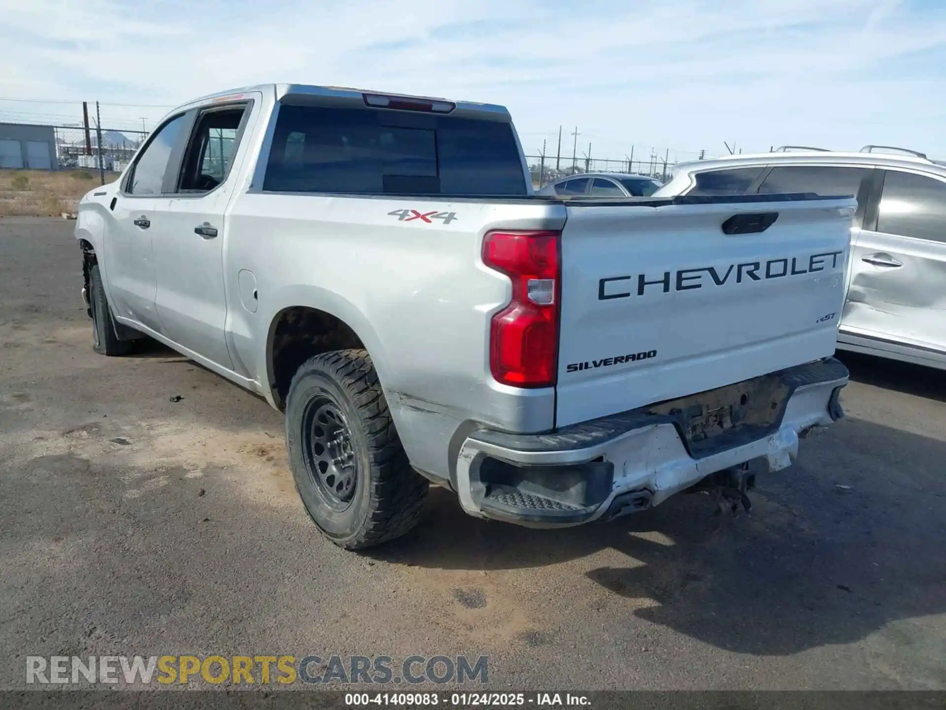 3 Photograph of a damaged car 1GCUYEED3MZ387311 CHEVROLET SILVERADO 1500 2021