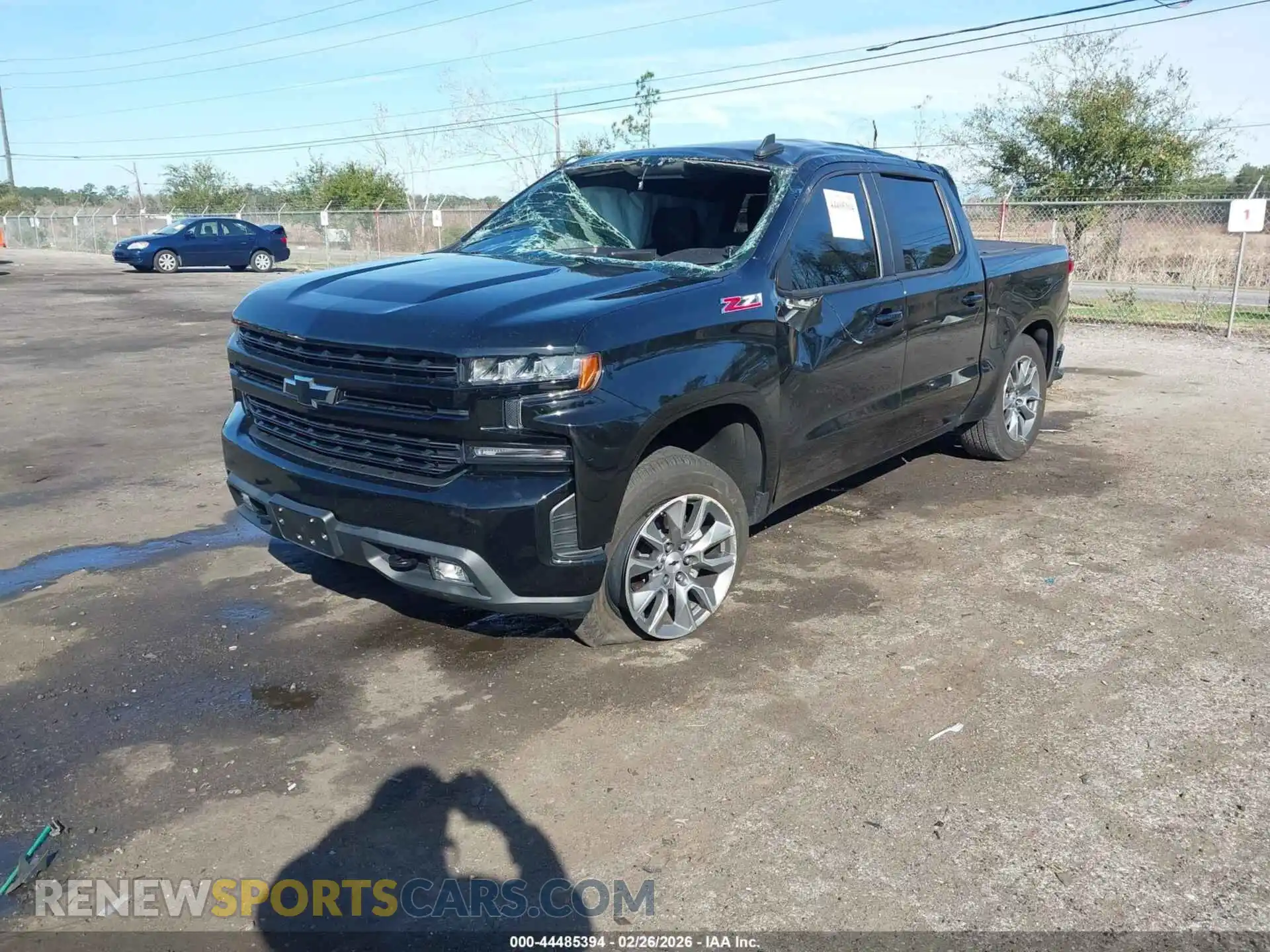 2 Photograph of a damaged car 1GCUYEED4MZ164131 CHEVROLET SILVERADO 1500 2021