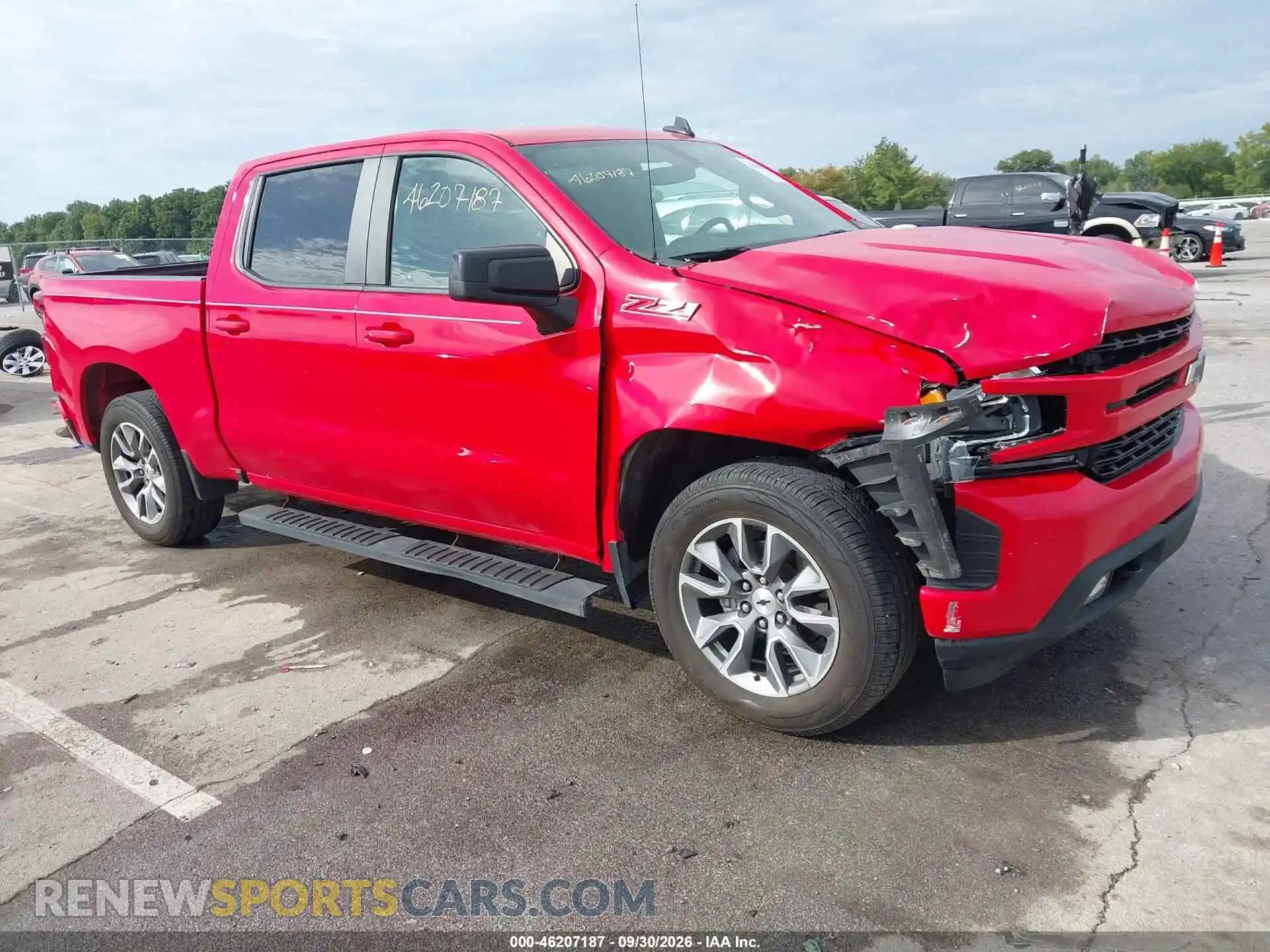 1 fotografías del automóvil dañado 1GCUYEED6MZ179729 CHEVROLET SILVERADO 1500 2021
