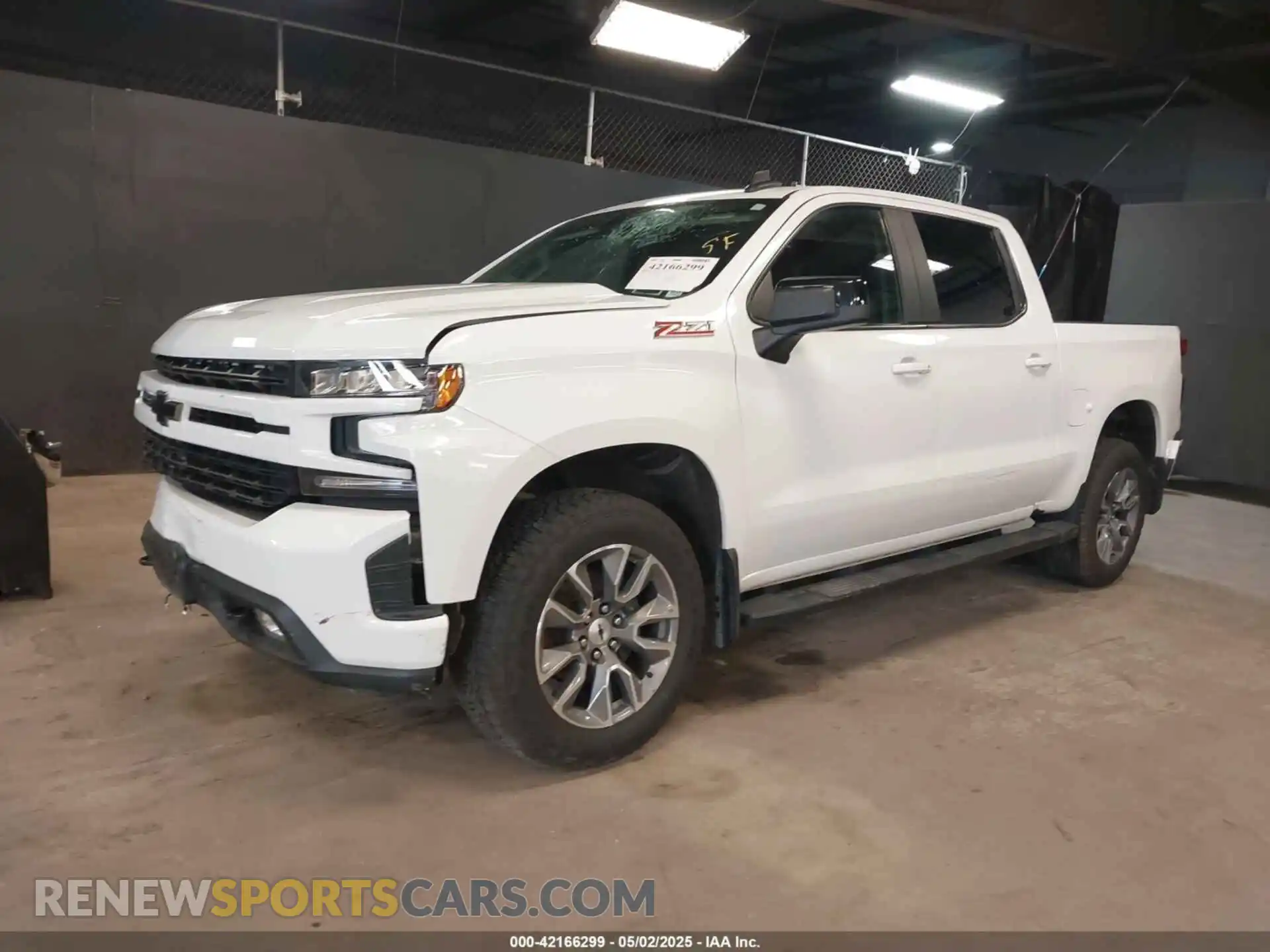 2 Photograph of a damaged car 1GCUYEED8MZ122089 CHEVROLET SILVERADO 1500 2021