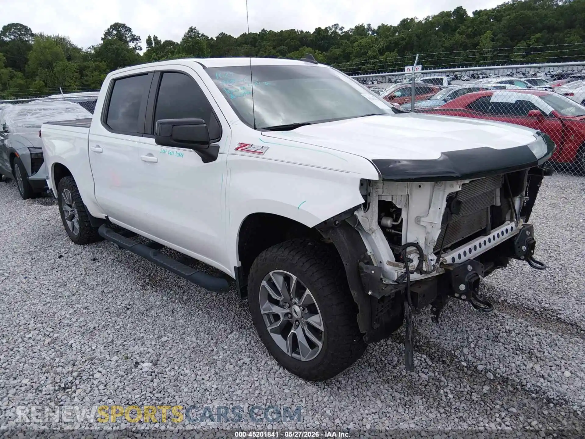 1 Photograph of a damaged car 1GCUYEED9MZ184116 CHEVROLET SILVERADO 1500 2021