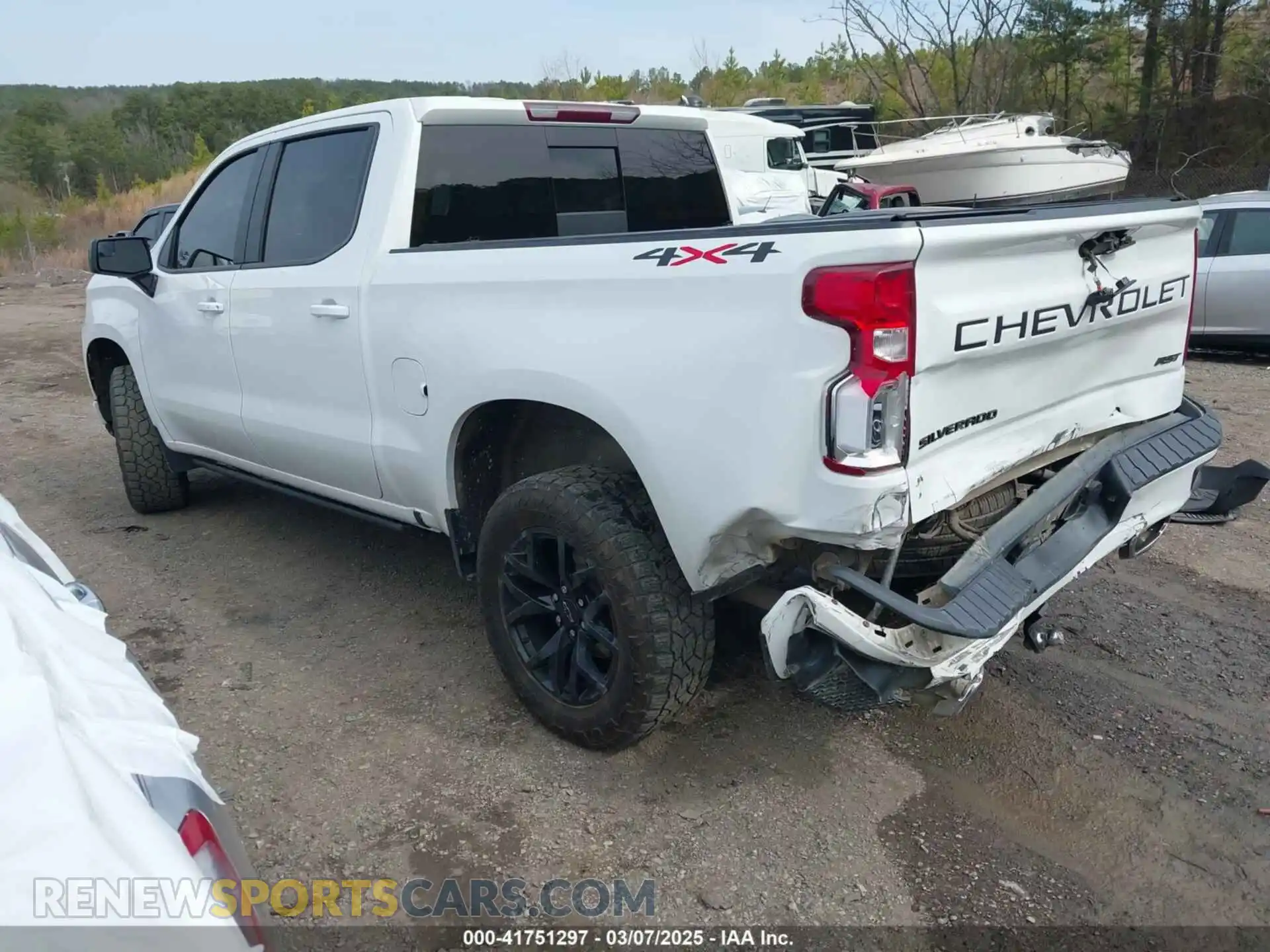 3 Photograph of a damaged car 1GCUYEEDXMZ115466 CHEVROLET SILVERADO 1500 2021