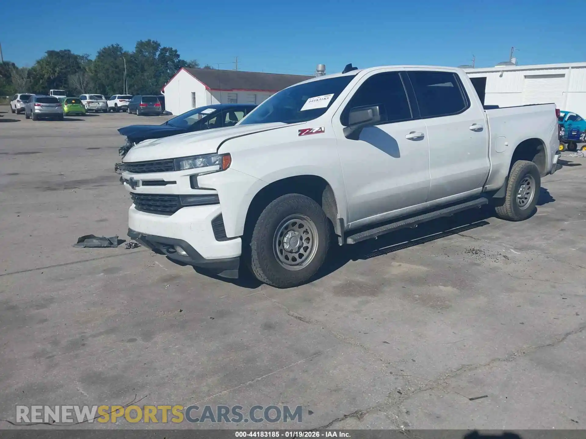 2 Фотография поврежденного автомобиля 1GCUYEEDXMZ415010 CHEVROLET SILVERADO 1500 2021