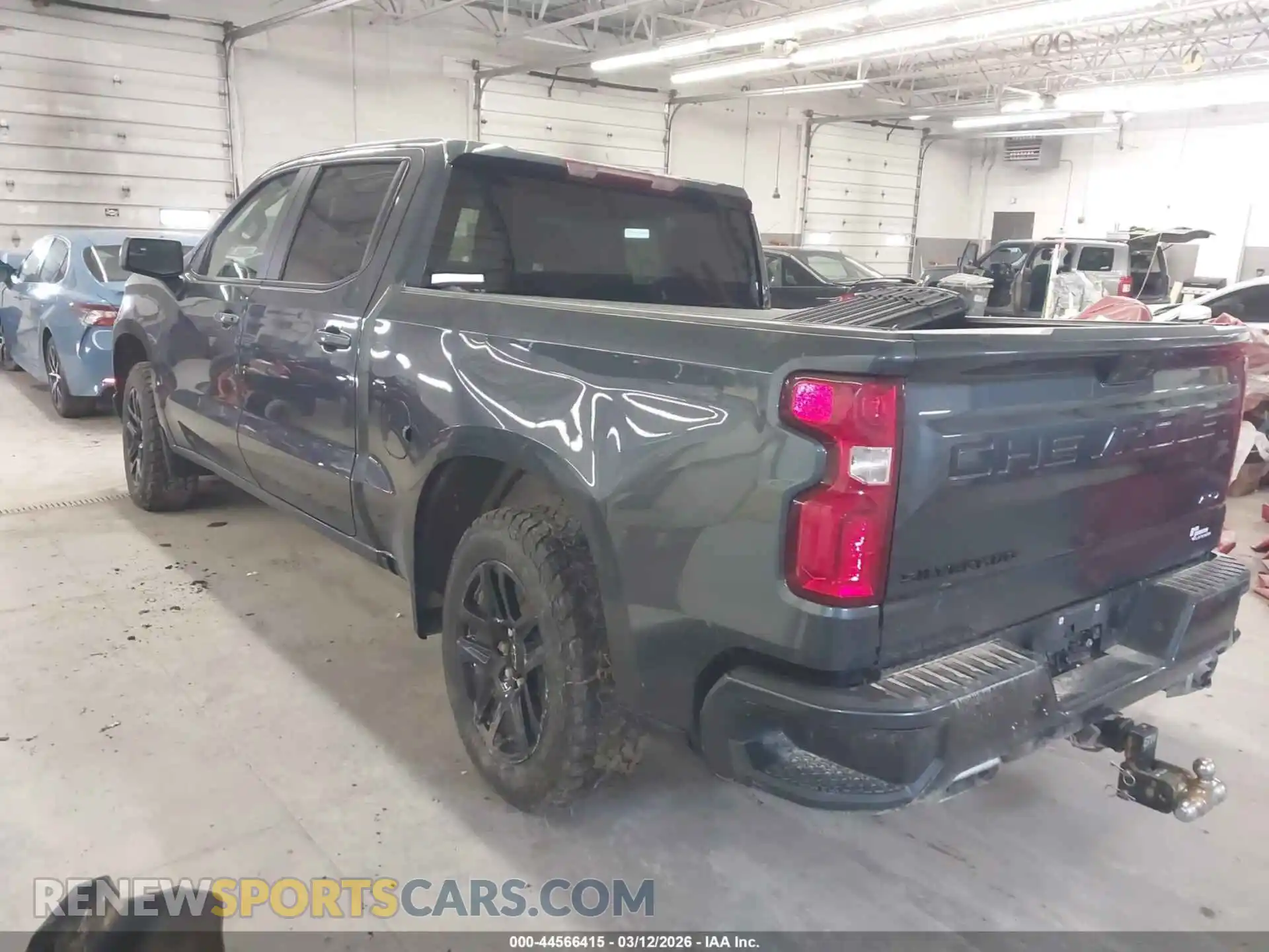 3 Photograph of a damaged car 1GCUYEEDXMZ449447 CHEVROLET SILVERADO 1500 2021