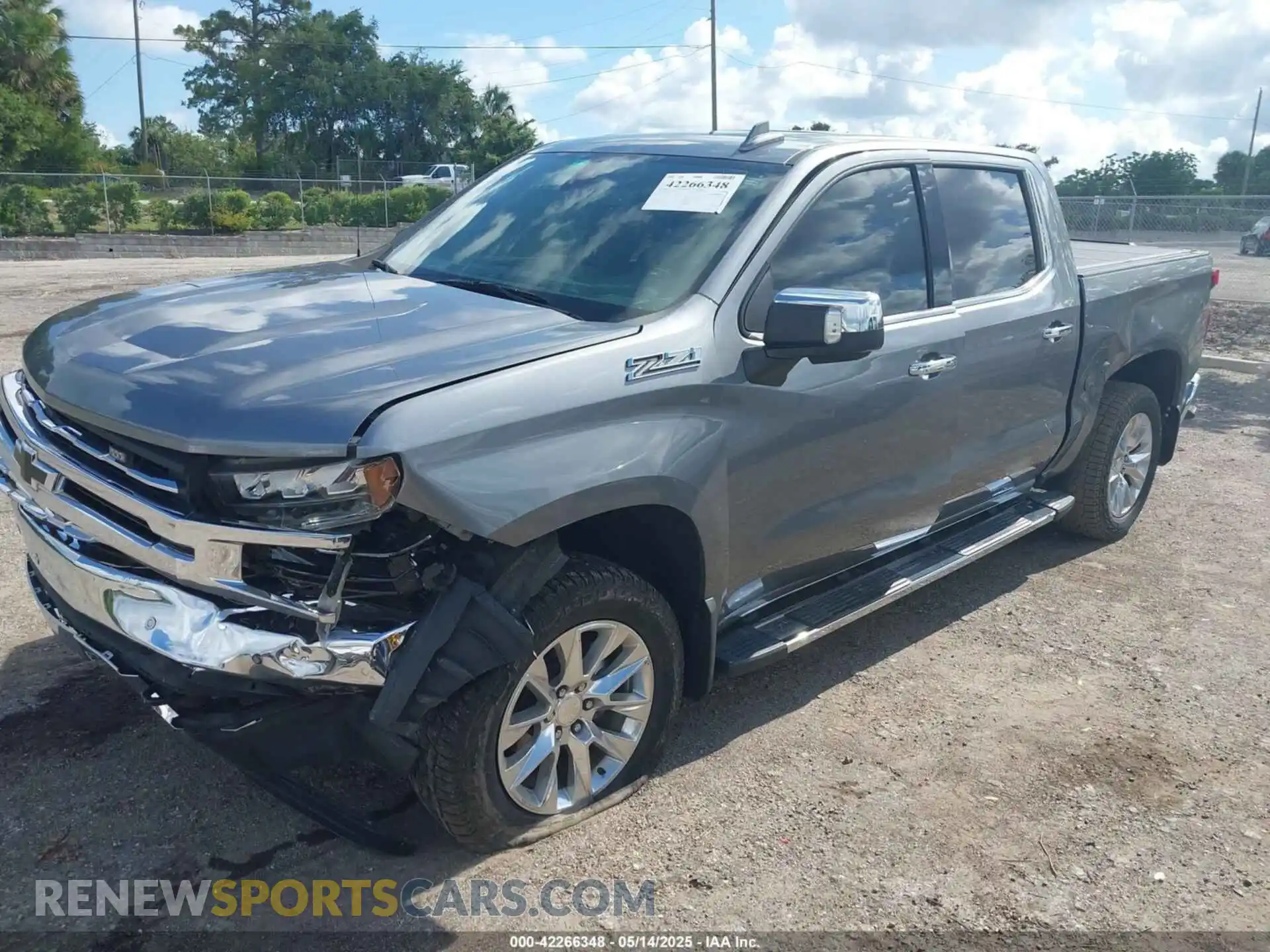 2 Photograph of a damaged car 1GCUYGED1MZ200112 CHEVROLET SILVERADO 1500 2021