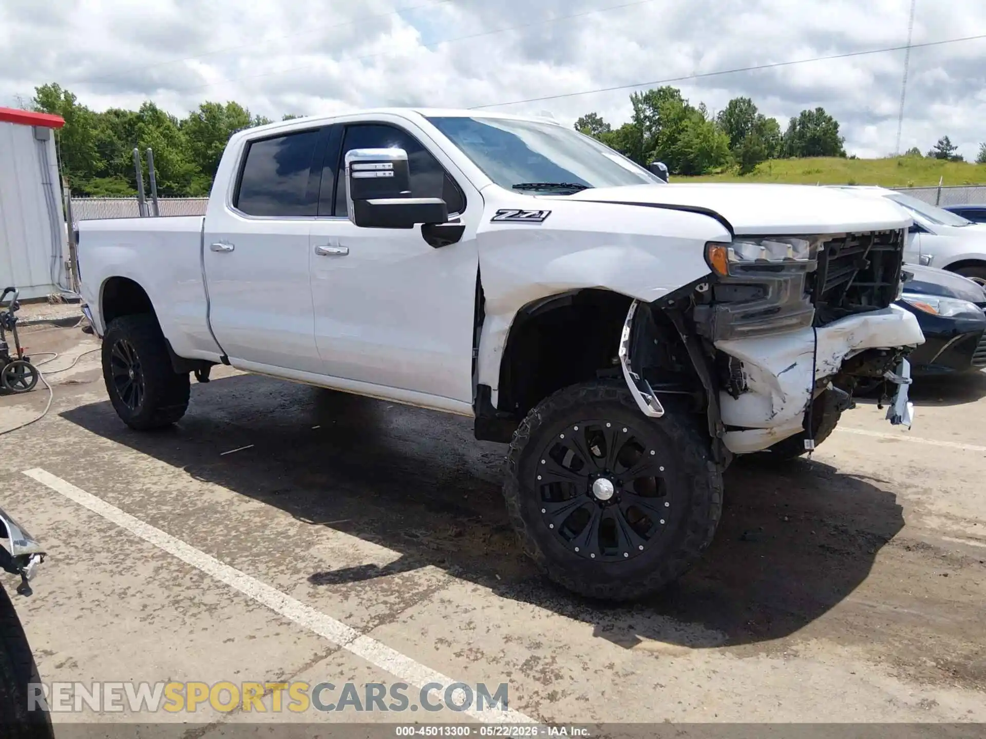 1 Photograph of a damaged car 1GCUYGED2MZ150868 CHEVROLET SILVERADO 1500 2021