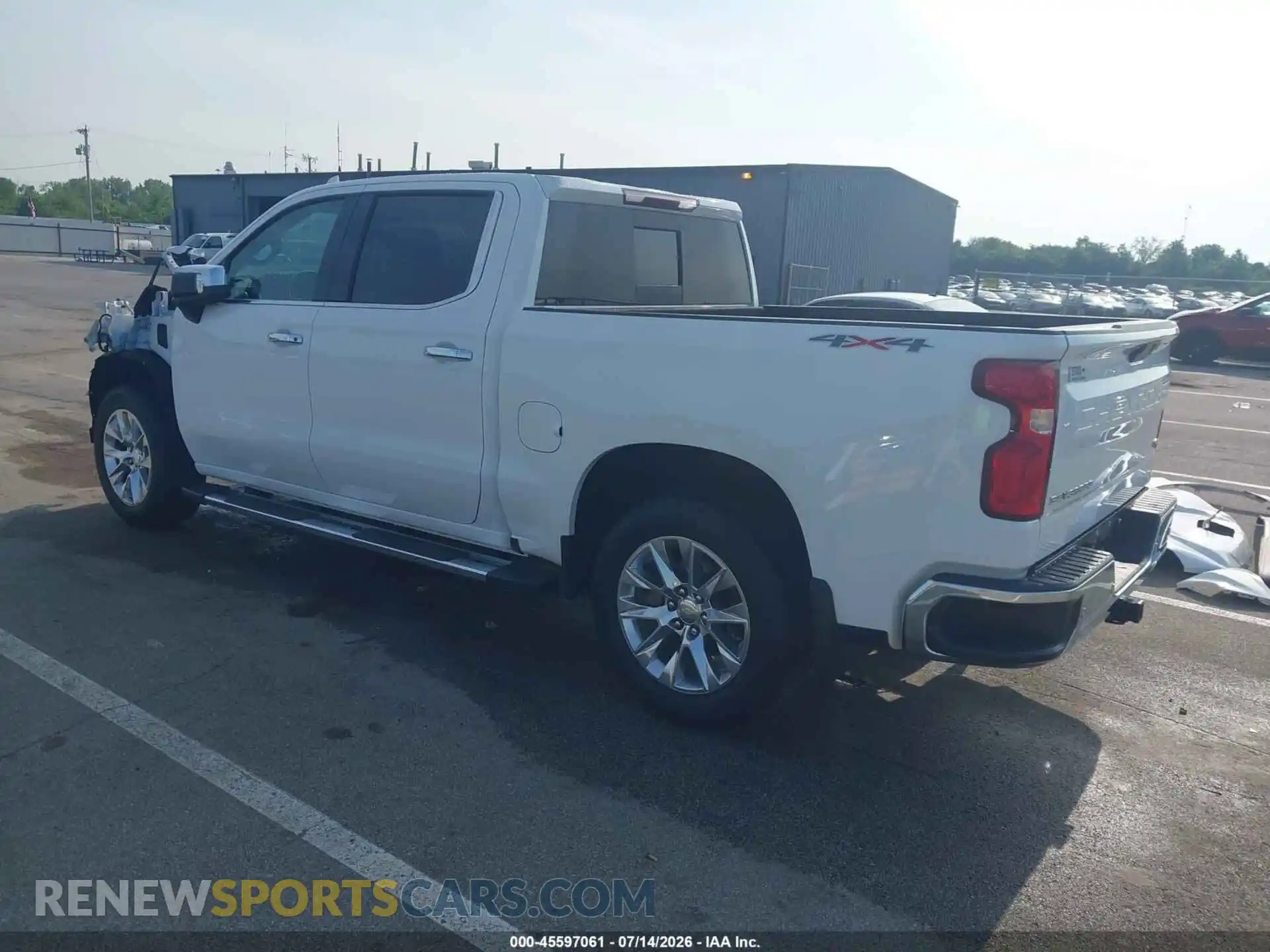3 Photograph of a damaged car 1GCUYGED2MZ183580 CHEVROLET SILVERADO 1500 2021