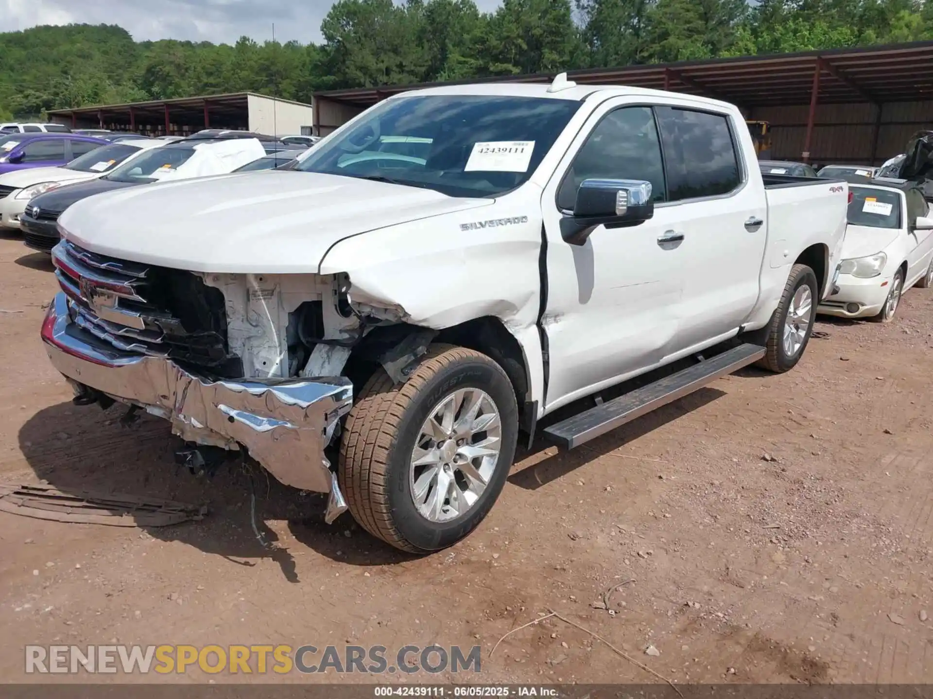 2 Photograph of a damaged car 1GCUYGED4MZ315111 CHEVROLET SILVERADO 1500 2021