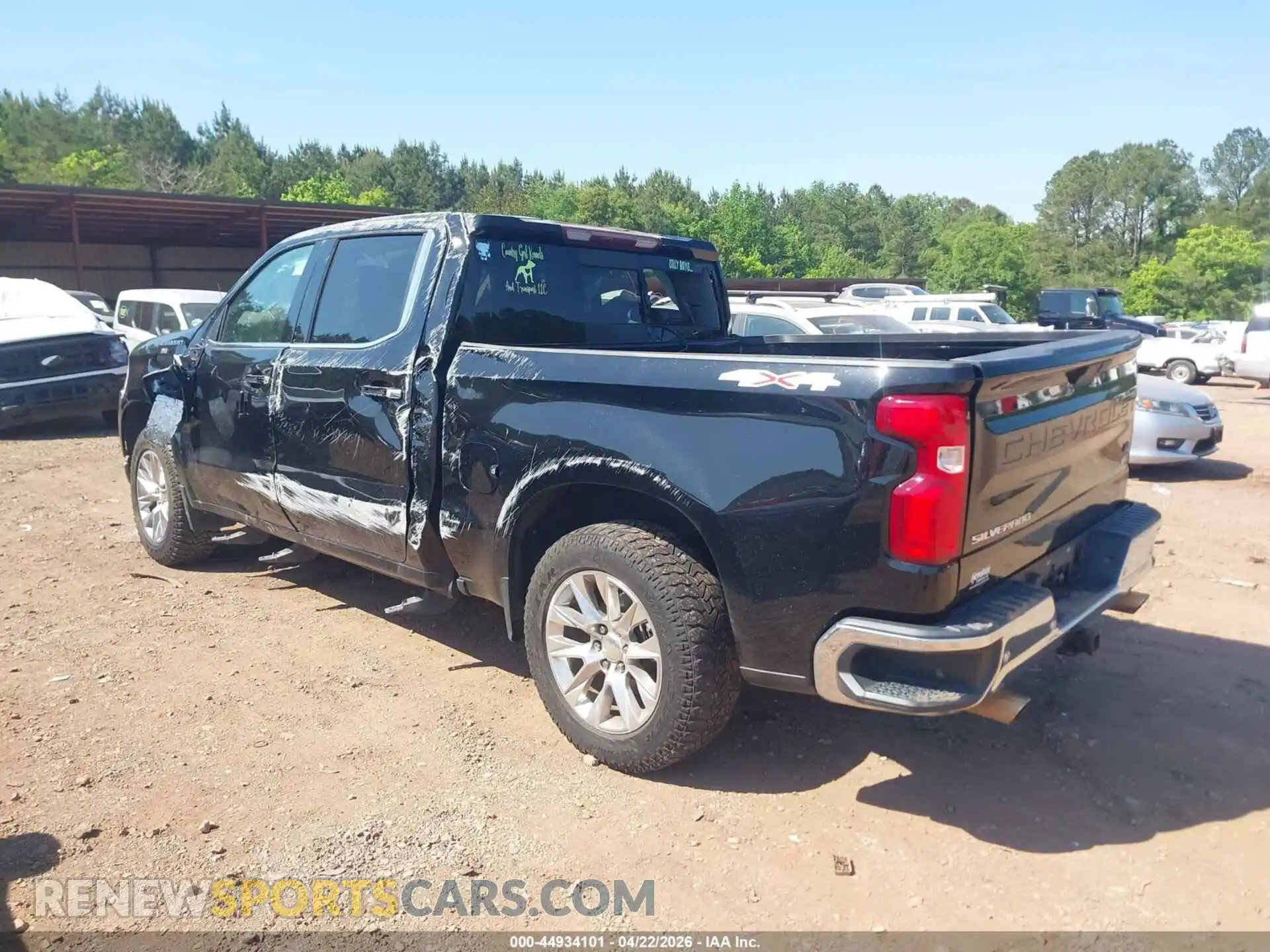 3 Photograph of a damaged car 1GCUYGED9MZ122033 CHEVROLET SILVERADO 1500 2021