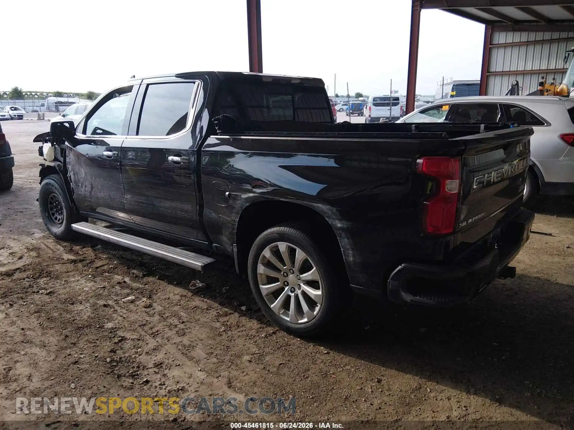 3 Photograph of a damaged car 1GCUYHELXMZ209369 CHEVROLET SILVERADO 1500 2021