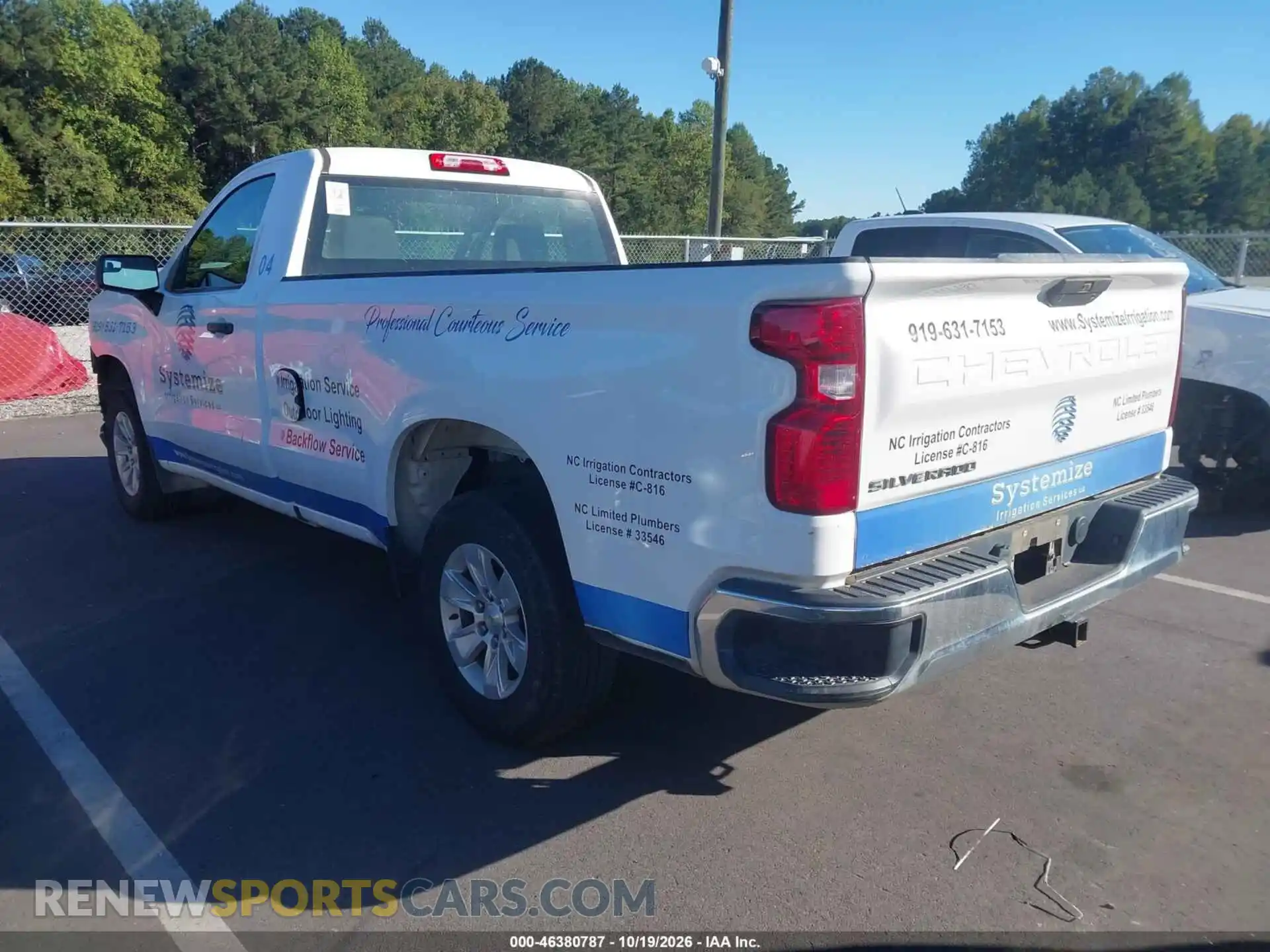3 Photograph of a damaged car 3GCNWAEF4MG210822 CHEVROLET SILVERADO 1500 2021