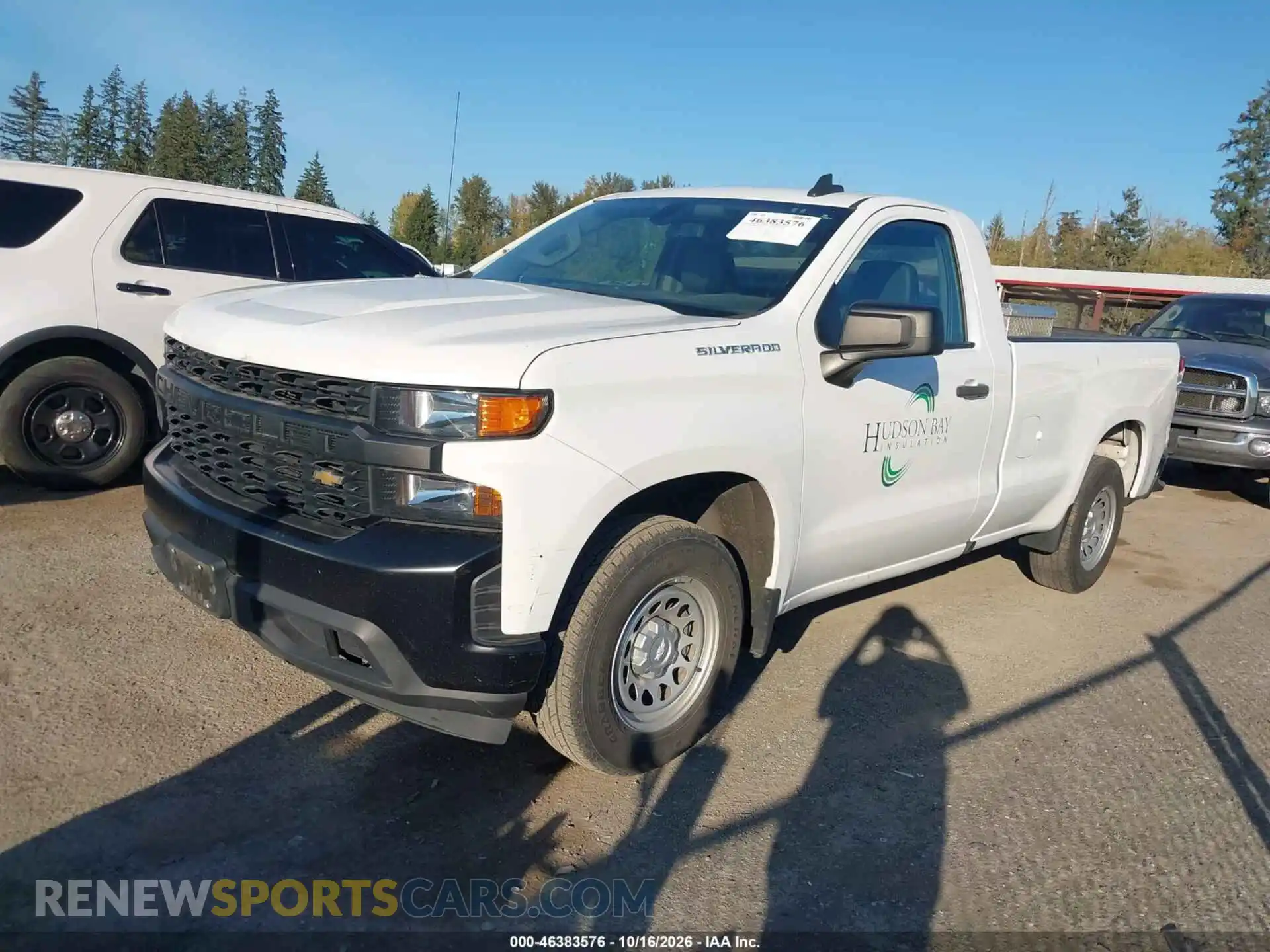 2 fotografías del automóvil dañado 3GCNWAEK7MG276908 CHEVROLET SILVERADO 1500 2021