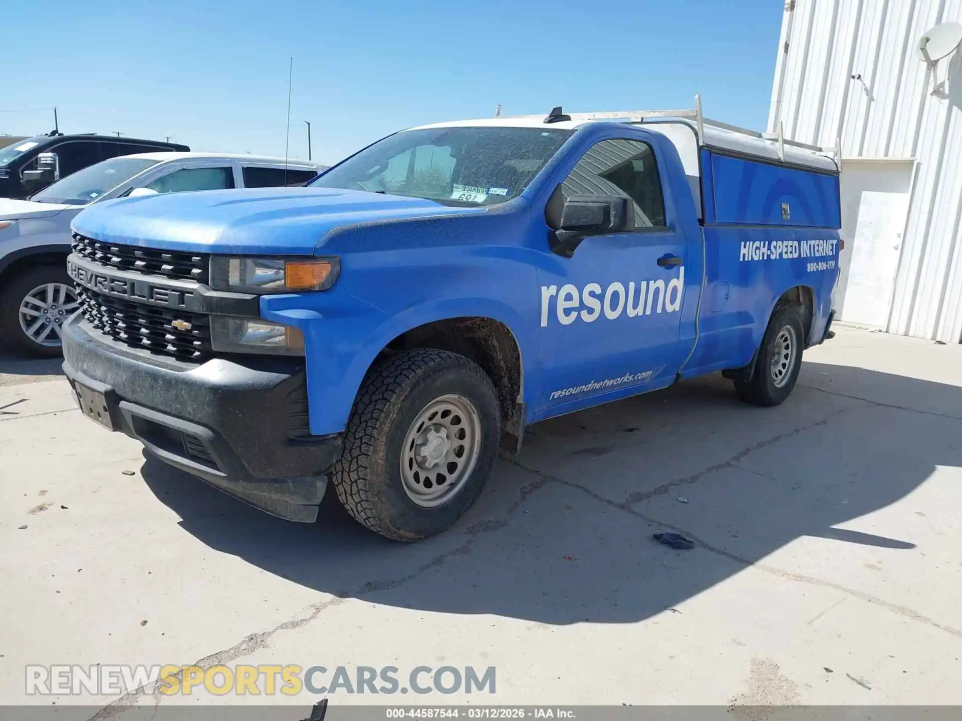 2 Photograph of a damaged car 3GCNWAEKXMG437154 CHEVROLET SILVERADO 1500 2021