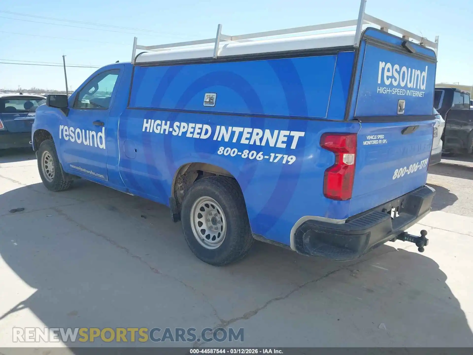 3 Photograph of a damaged car 3GCNWAEKXMG437154 CHEVROLET SILVERADO 1500 2021