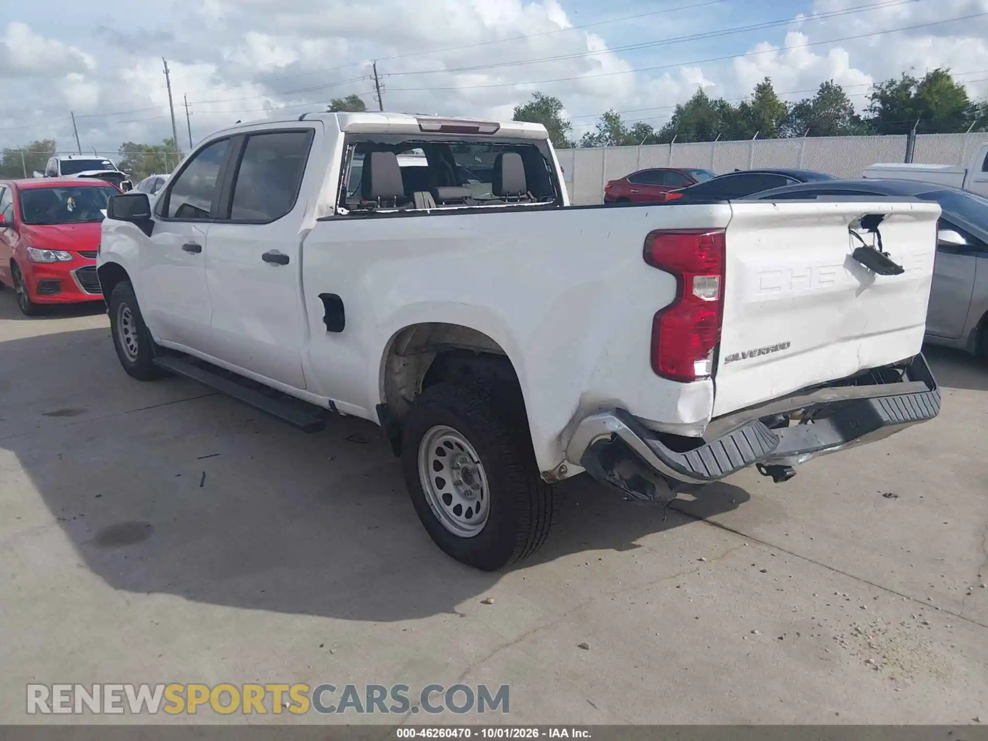 3 fotografías del automóvil dañado 3GCPWAEF5MG101178 CHEVROLET SILVERADO 1500 2021