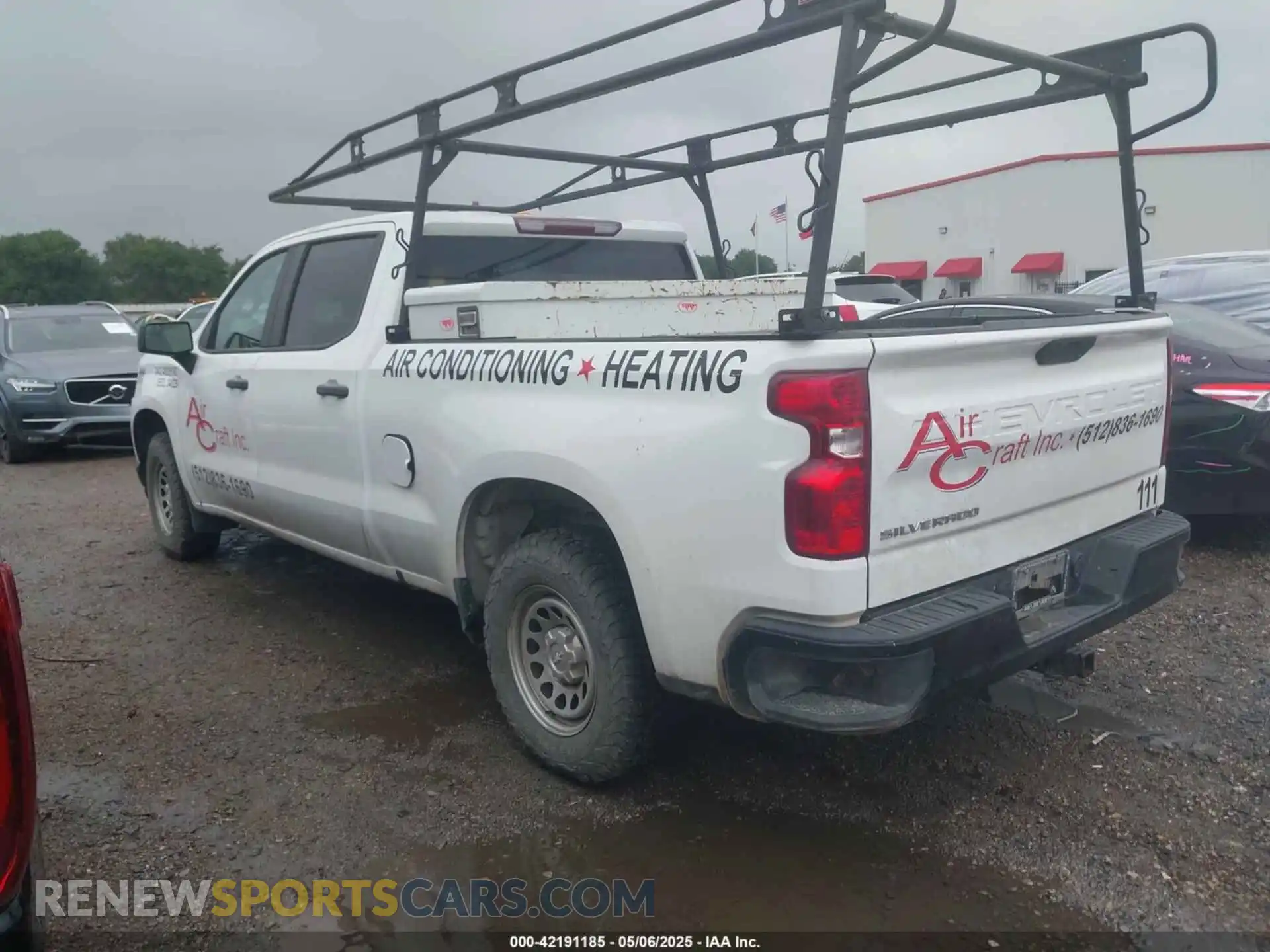 3 Photograph of a damaged car 3GCPWAEF7MG188534 CHEVROLET SILVERADO 1500 2021