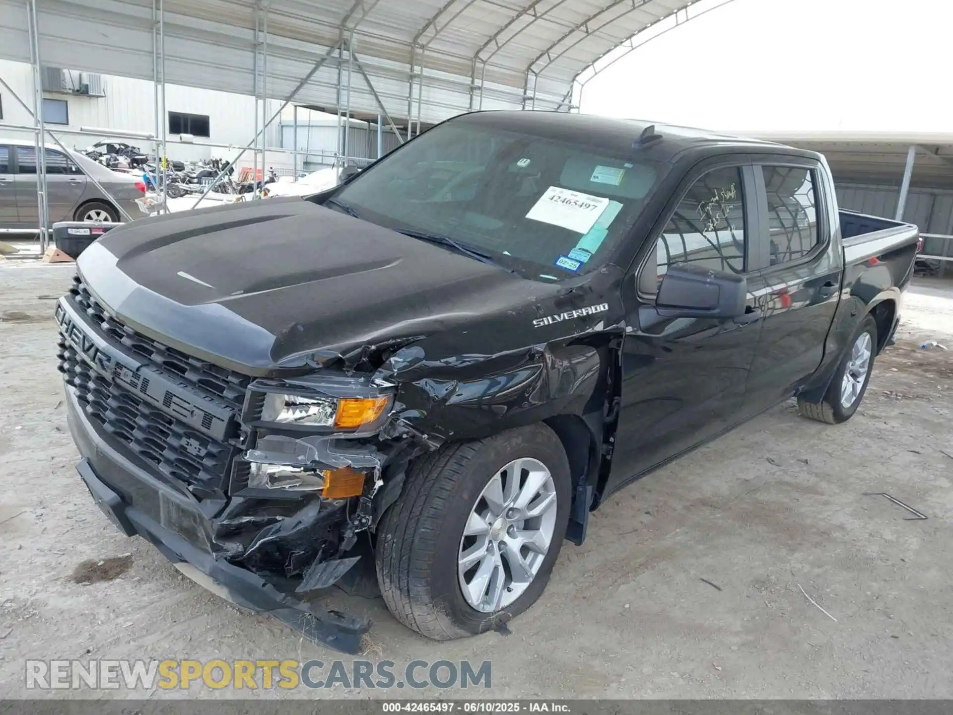 2 Фотография поврежденного автомобиля 3GCPWBEK1MG202933 CHEVROLET SILVERADO 1500 2021