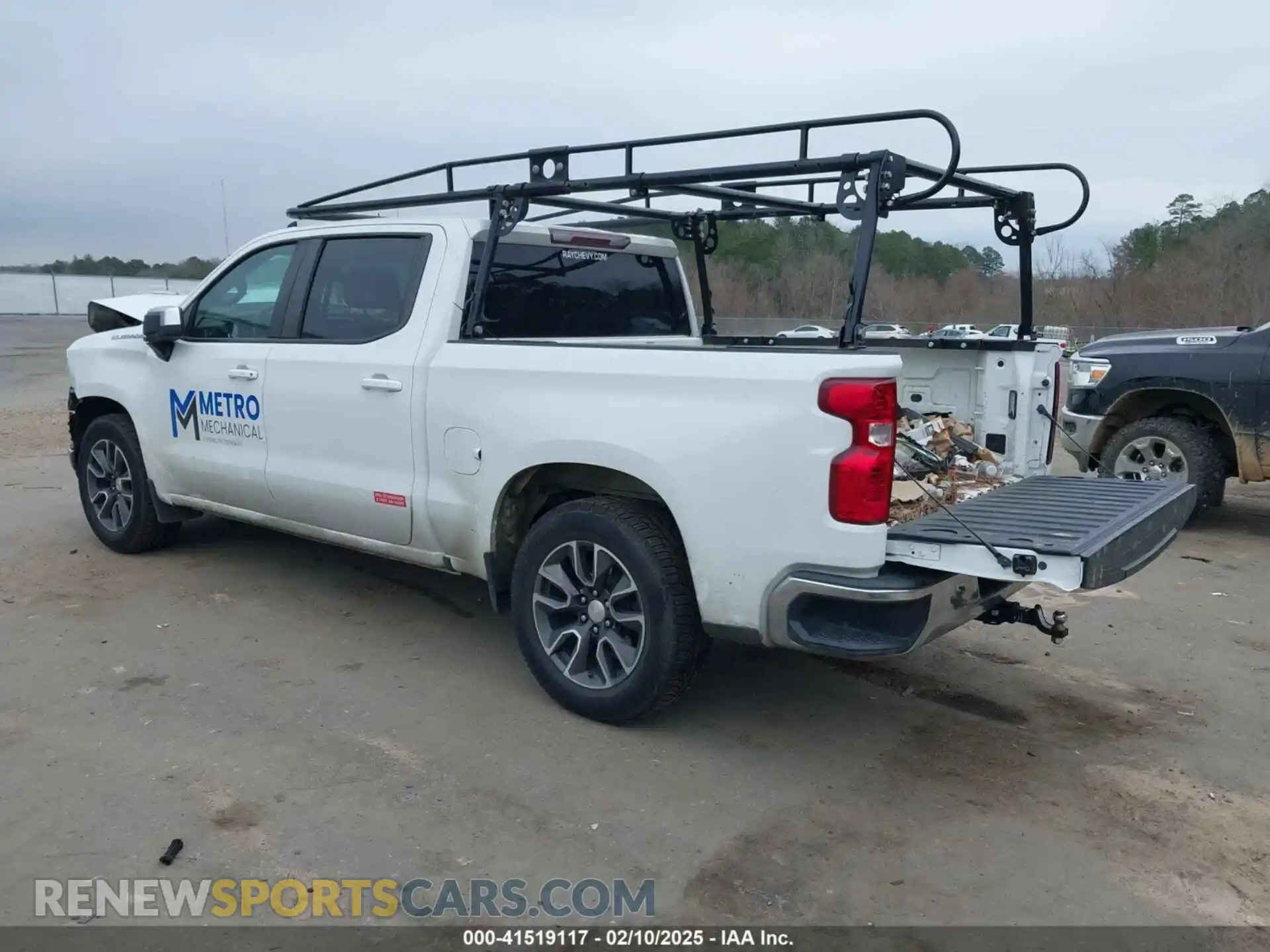 3 Photograph of a damaged car 3GCPWCED1MG425366 CHEVROLET SILVERADO 1500 2021