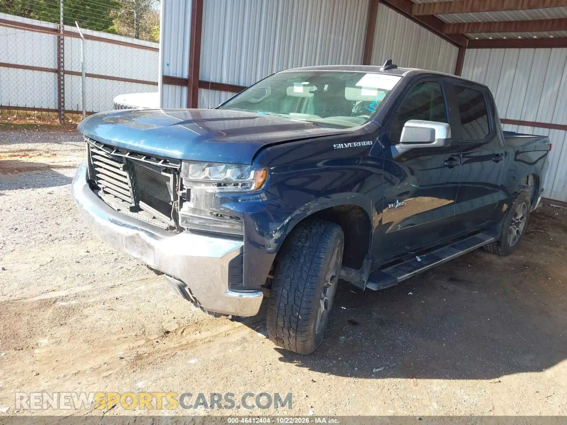 2 Photograph of a damaged car 3GCPWCED8MG234690 CHEVROLET SILVERADO 1500 2021