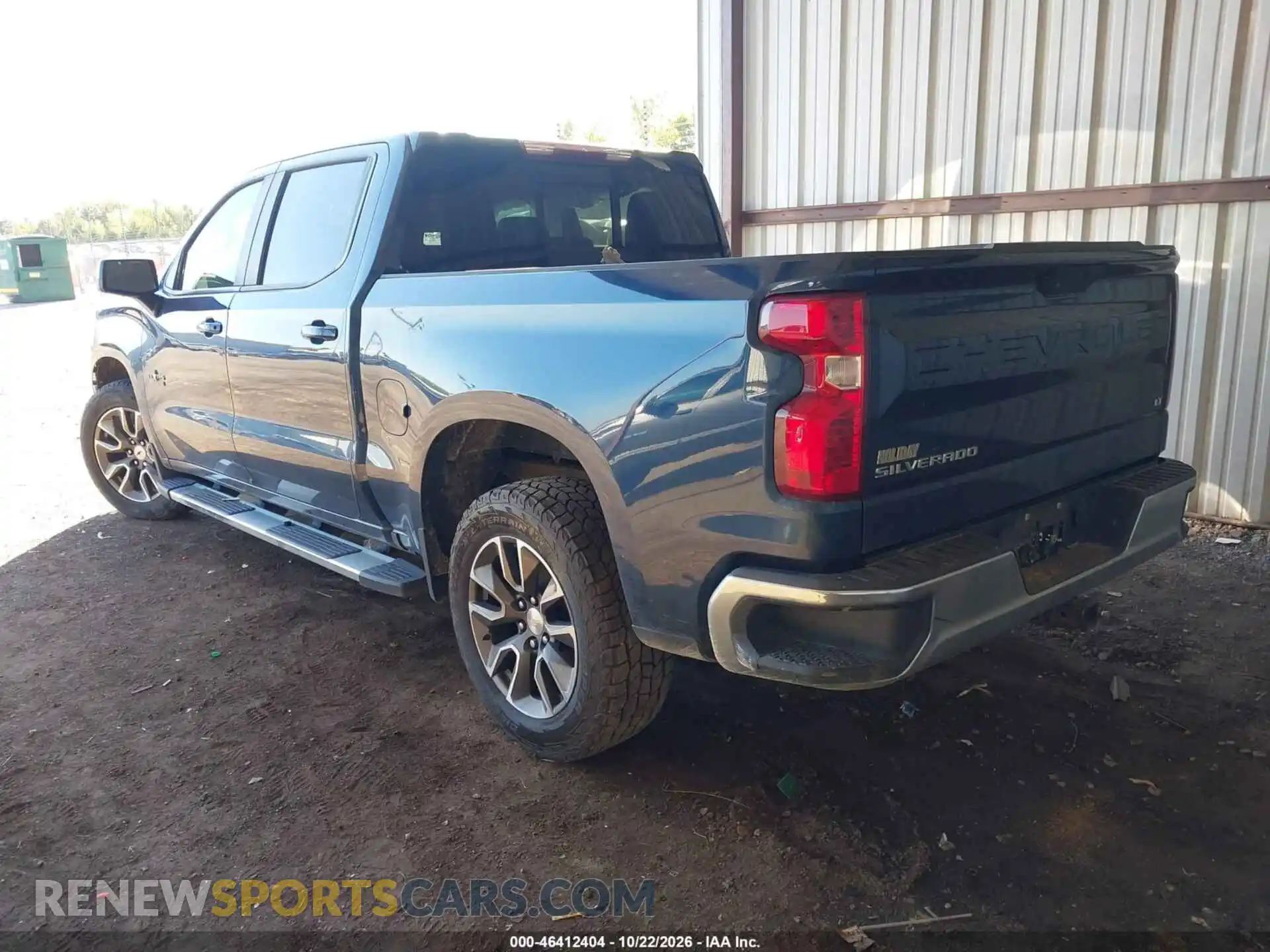 3 Photograph of a damaged car 3GCPWCED8MG234690 CHEVROLET SILVERADO 1500 2021