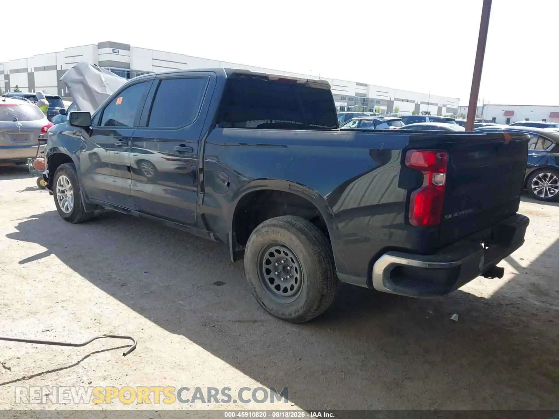 3 Photograph of a damaged car 3GCPWCED9MG481703 CHEVROLET SILVERADO 1500 2021