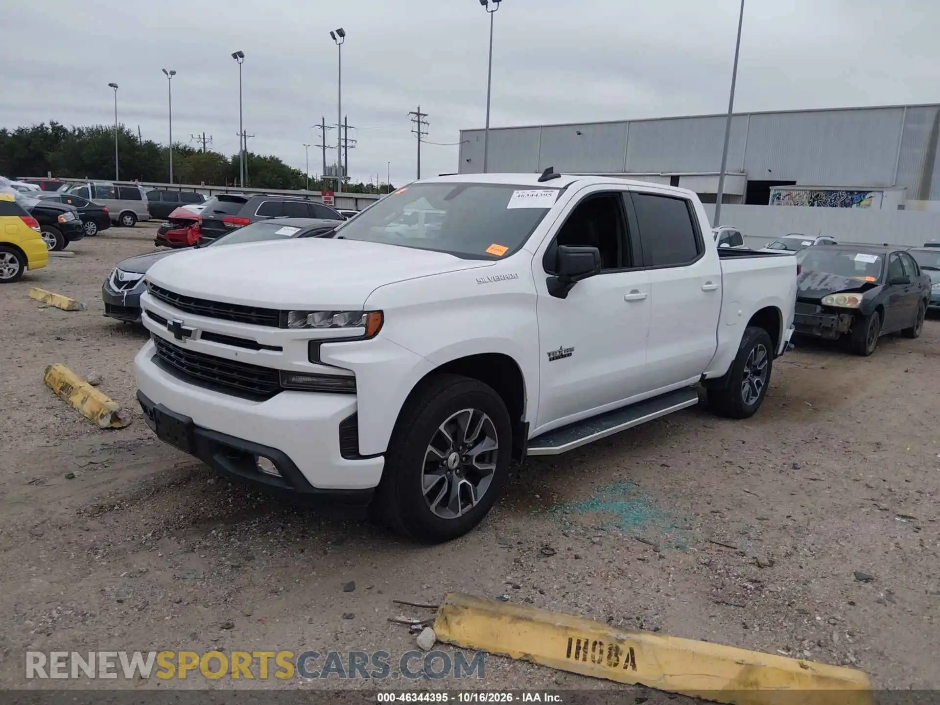 2 Фотография поврежденного автомобиля 3GCPWDED5MG322151 CHEVROLET SILVERADO 1500 2021