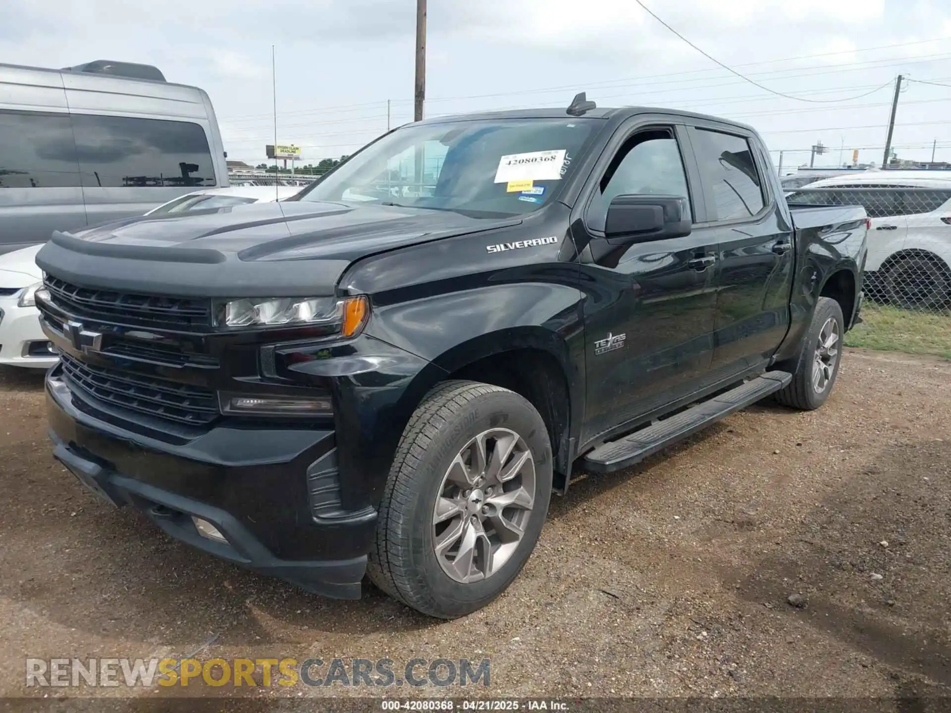 2 Photograph of a damaged car 3GCPWDED7MG205672 CHEVROLET SILVERADO 1500 2021
