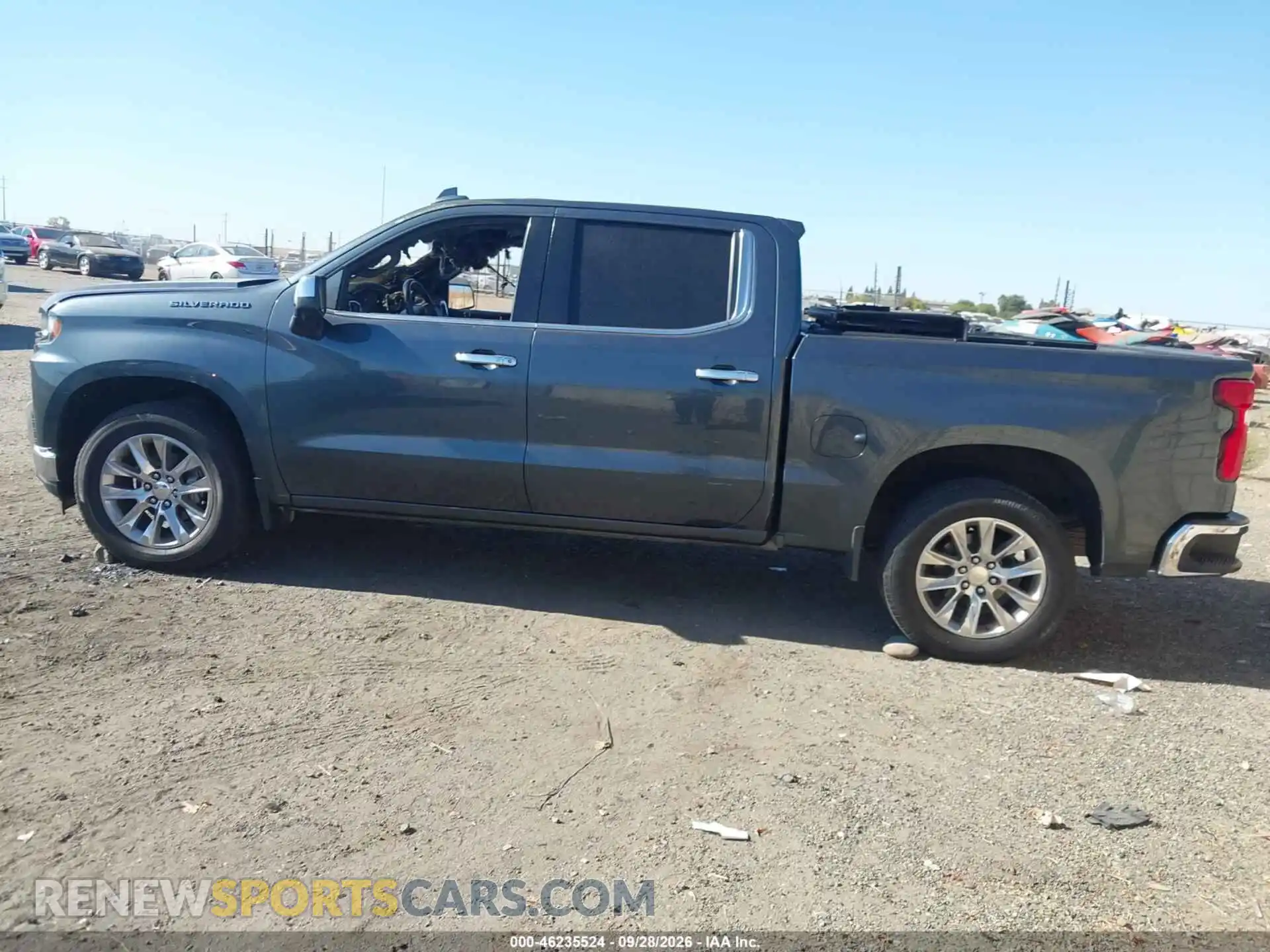 3 Photograph of a damaged car 3GCPWEED0MG143330 CHEVROLET SILVERADO 1500 2021