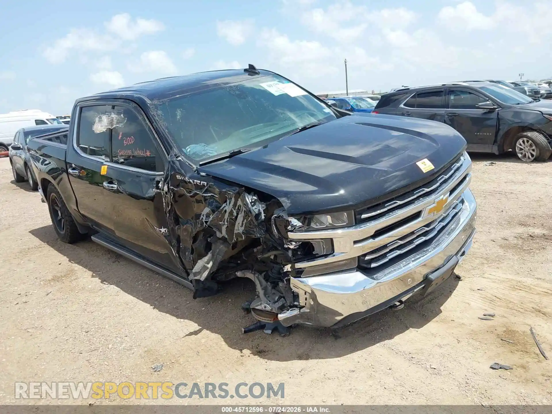 1 Фотография поврежденного автомобиля 3GCPWEED4MG214271 CHEVROLET SILVERADO 1500 2021
